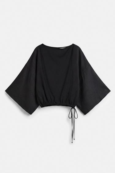 Cape blouse — Black 5