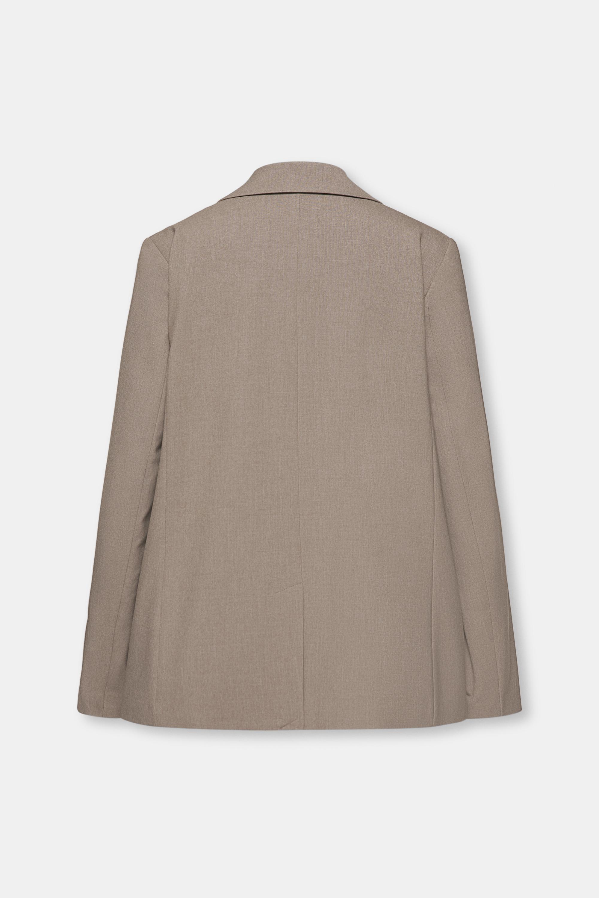 Basic blazer — Mole brown