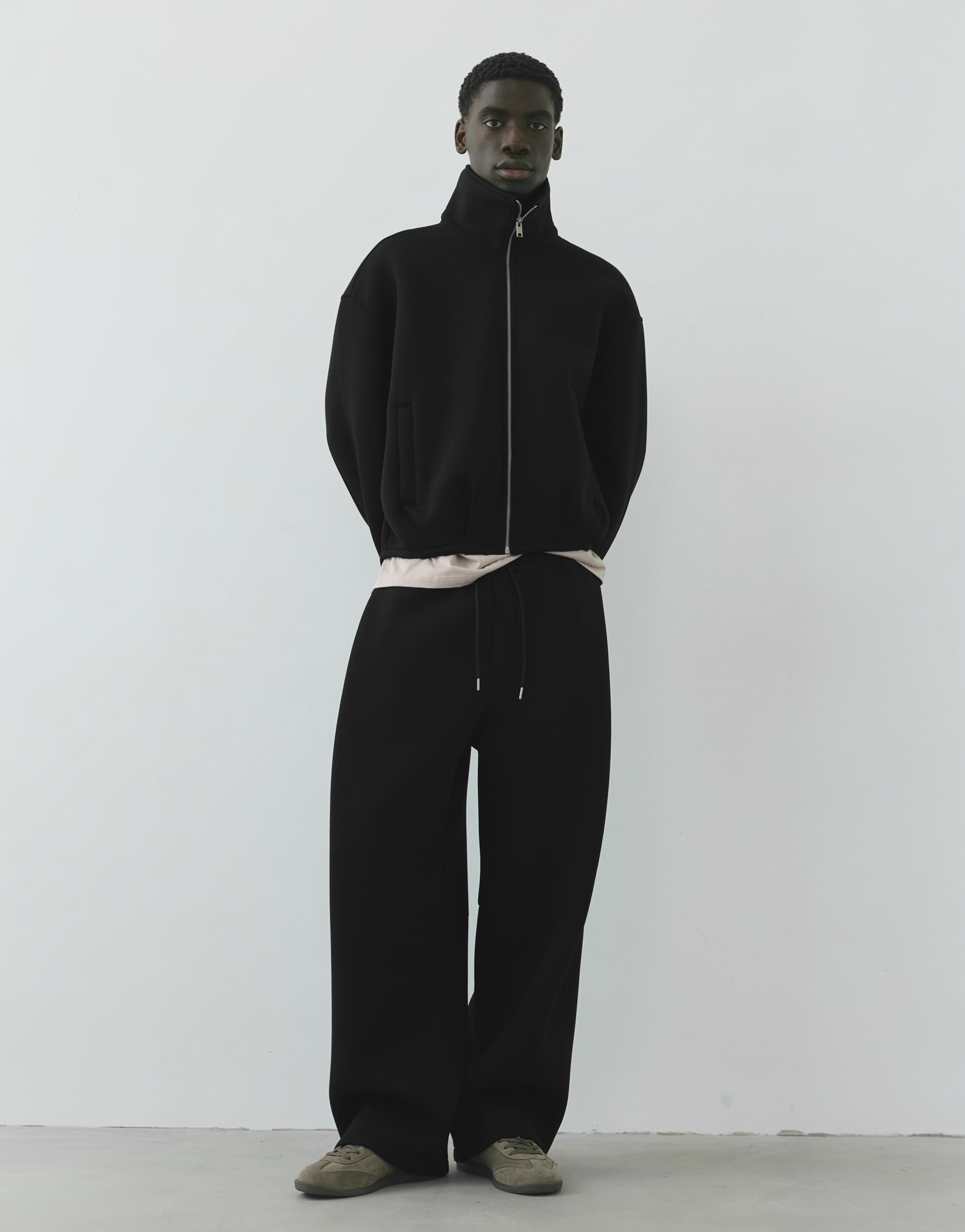 Relaxed fit sweatpants — Black