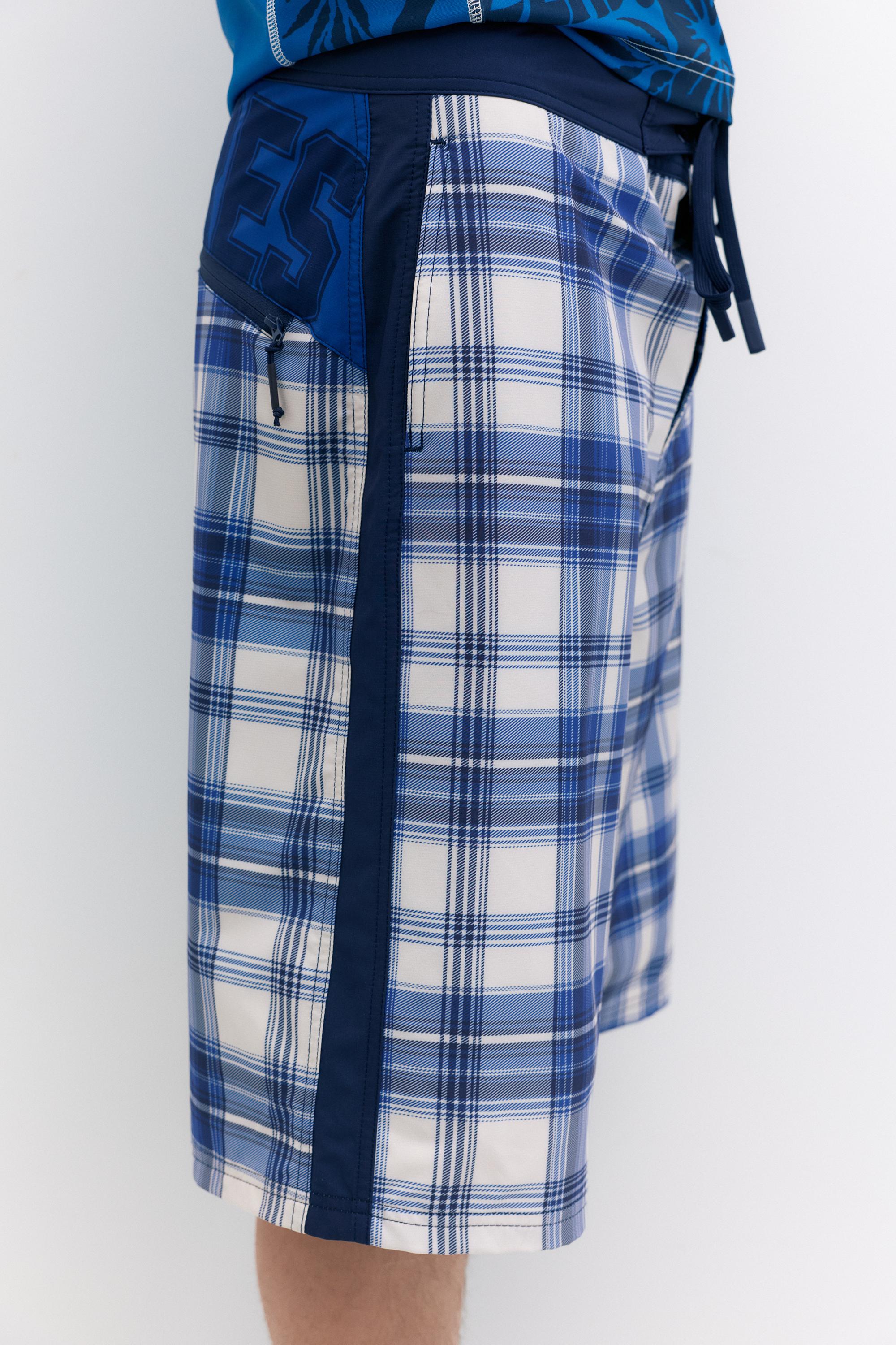 Pleasures x STWD swim shorts — Blue