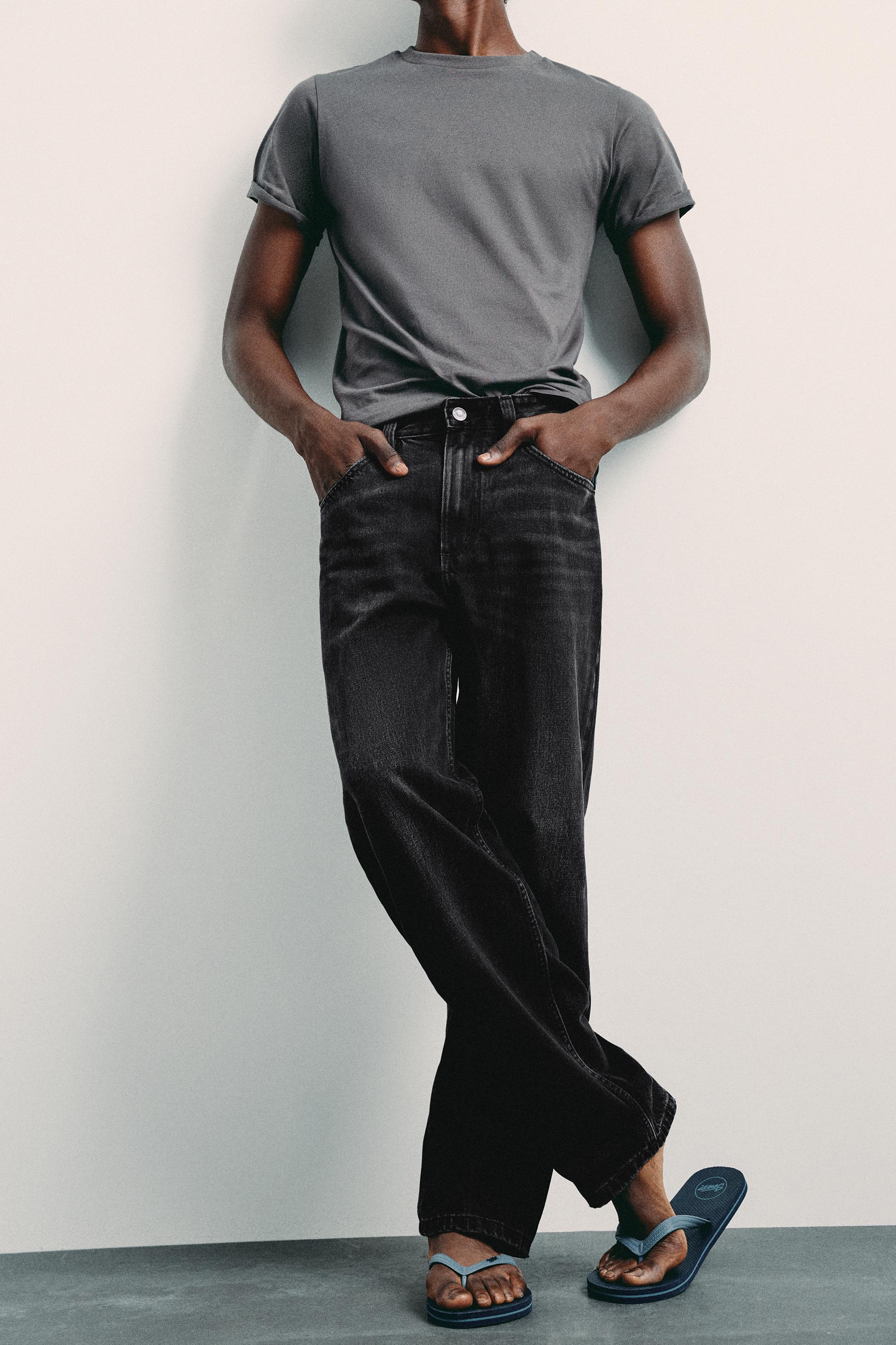 Baggy jeans — Faded black