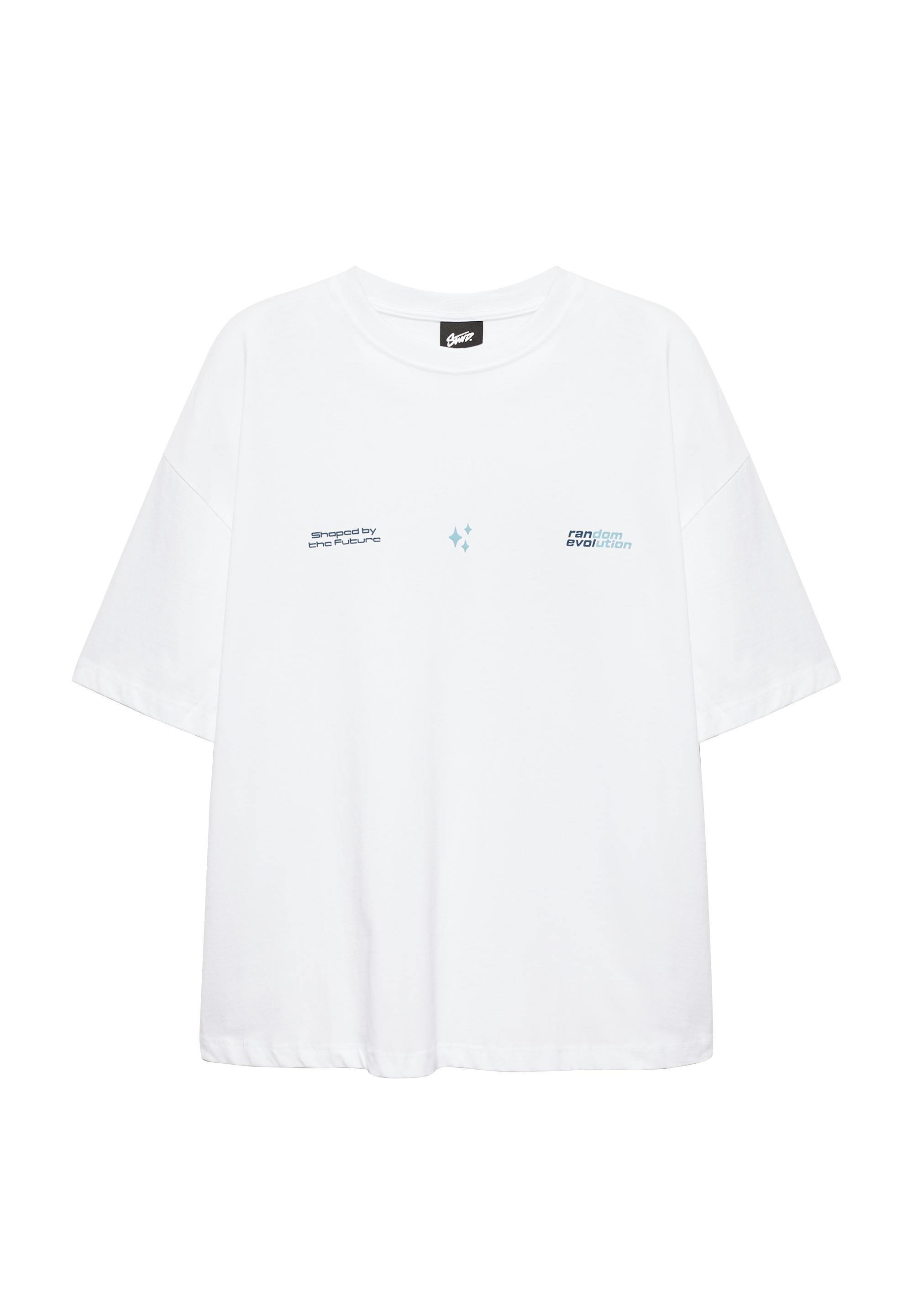 STWD boxy graphic T-shirt — White
