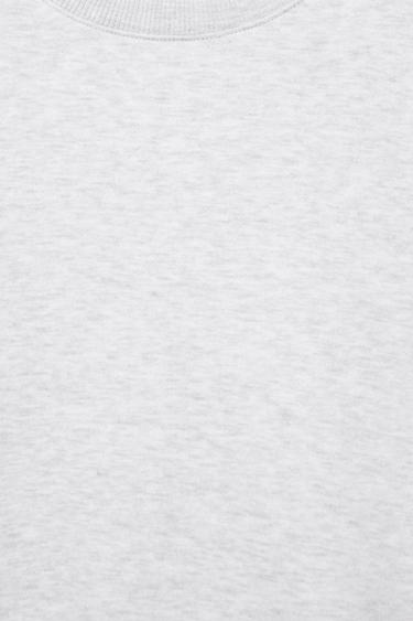 Round neck sweatshirt — Grey marl 8