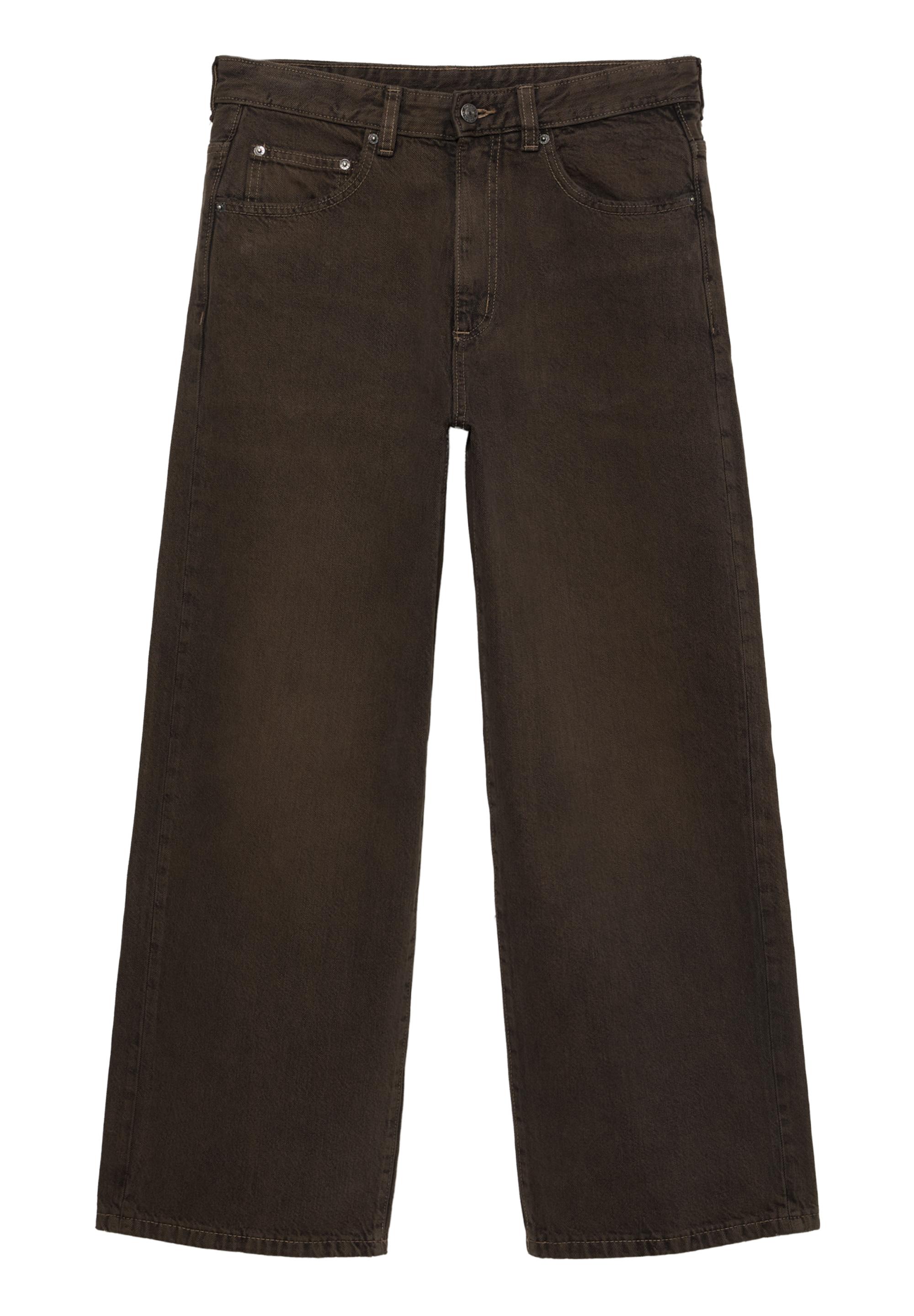 Wide-leg jeans — Rust