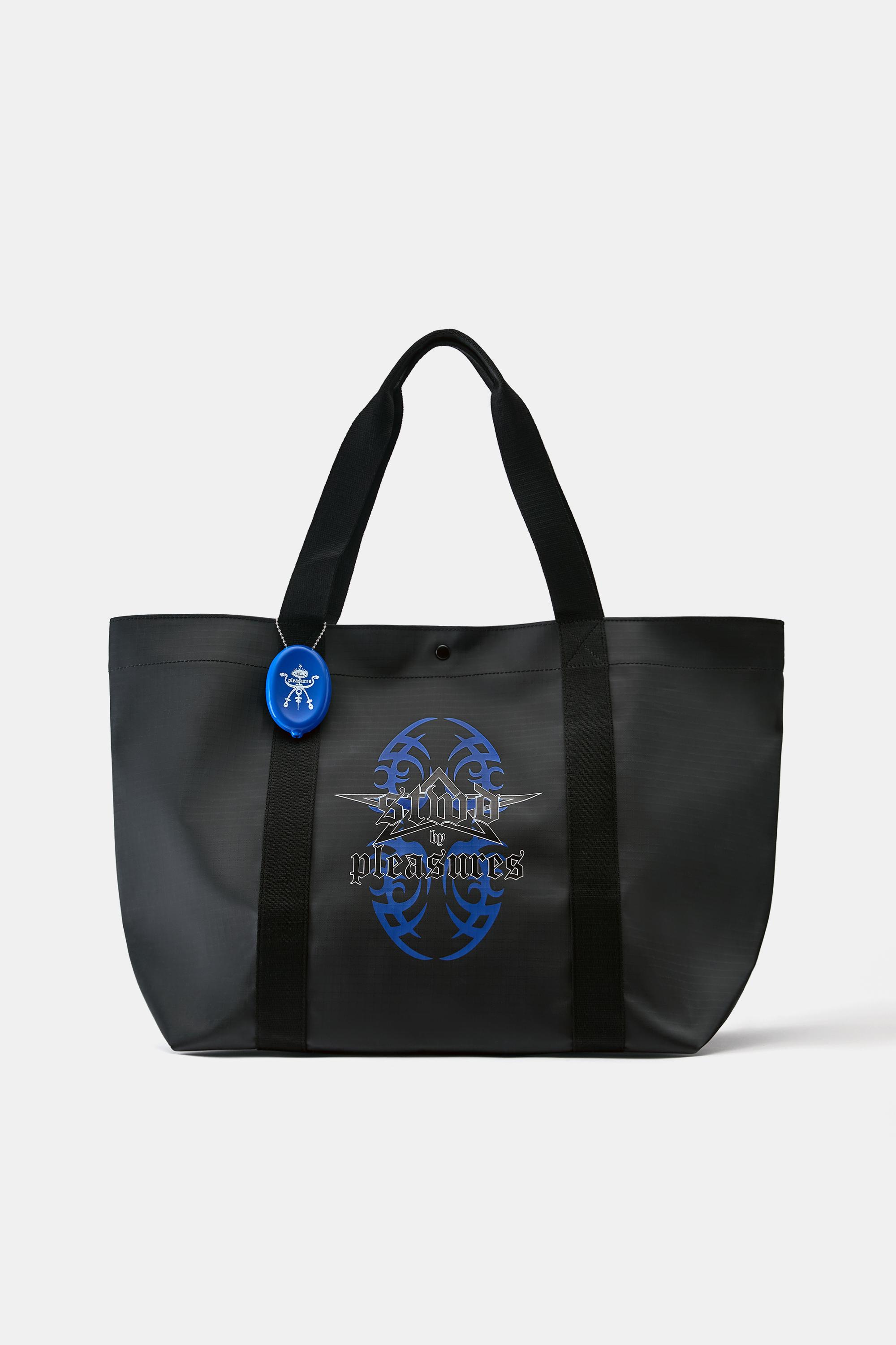 Pleasures tote bag — Black