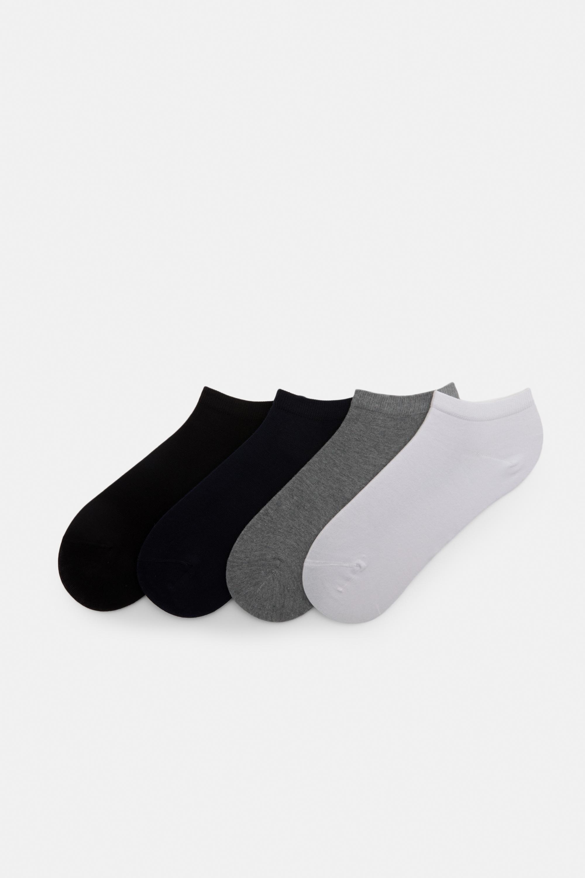 4er-Pack Kurze Basic-Socken