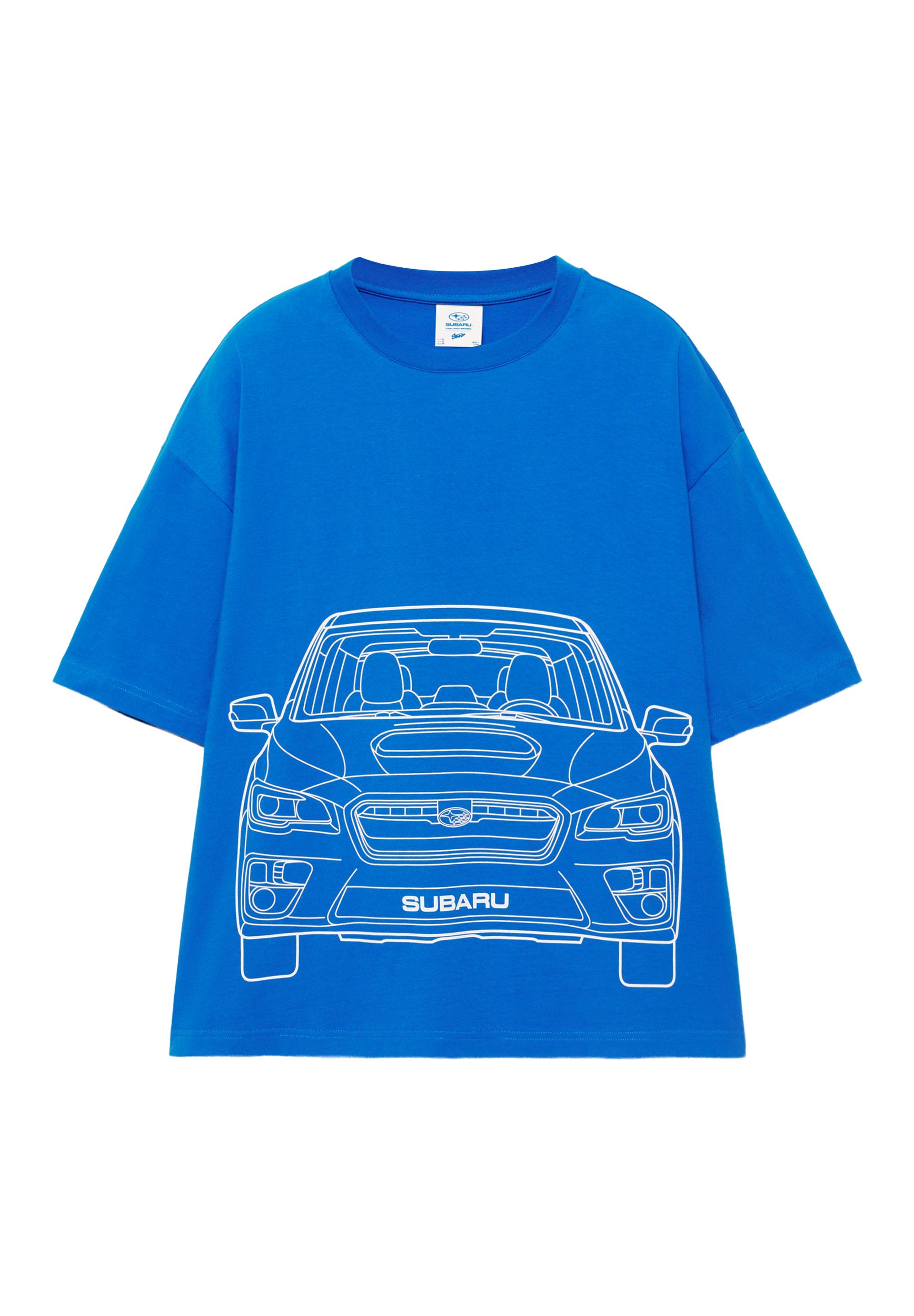 Mavi Subaru t-shirt - Görsel 4
