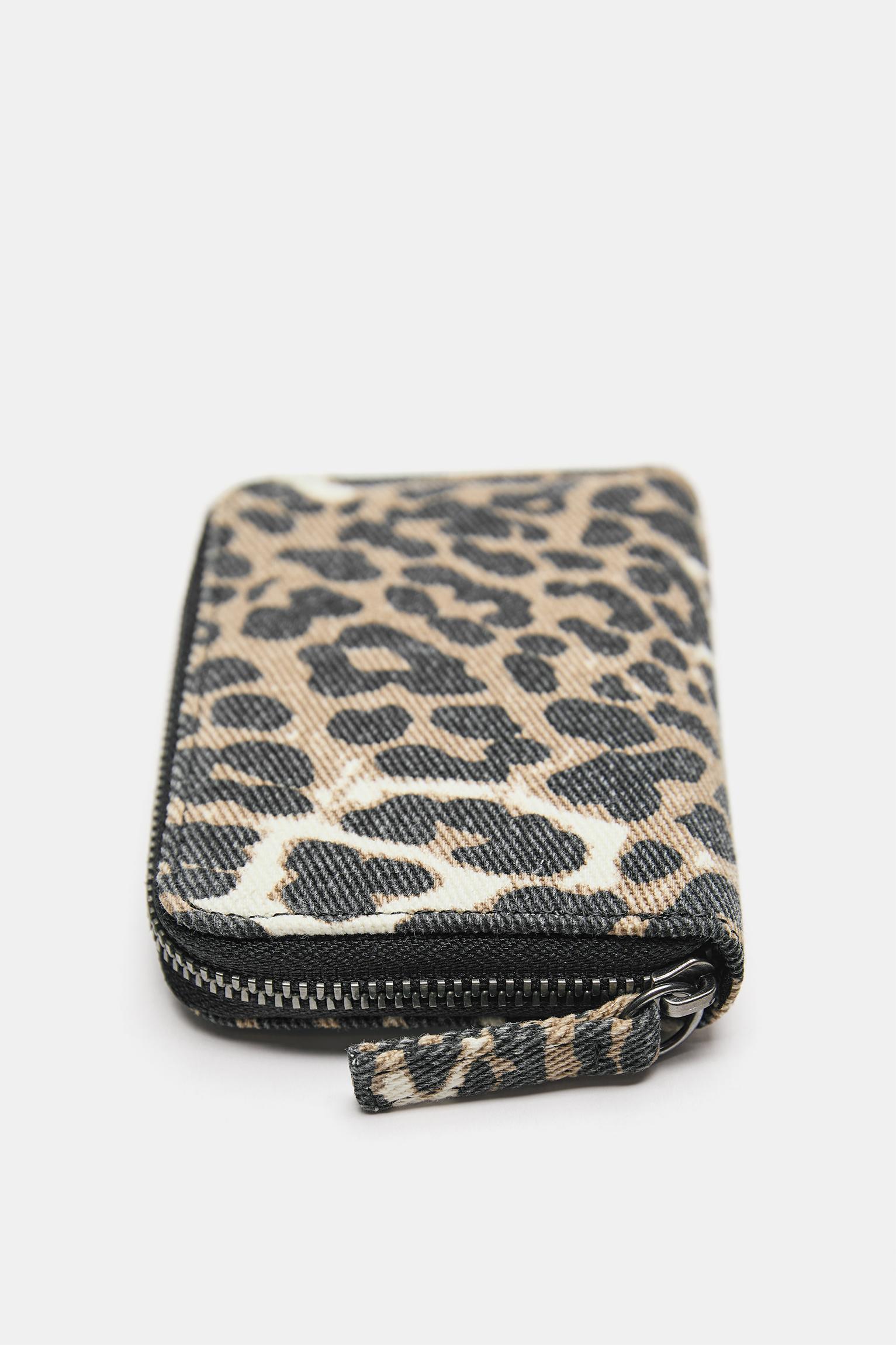 Leopard print wallet — Leopard