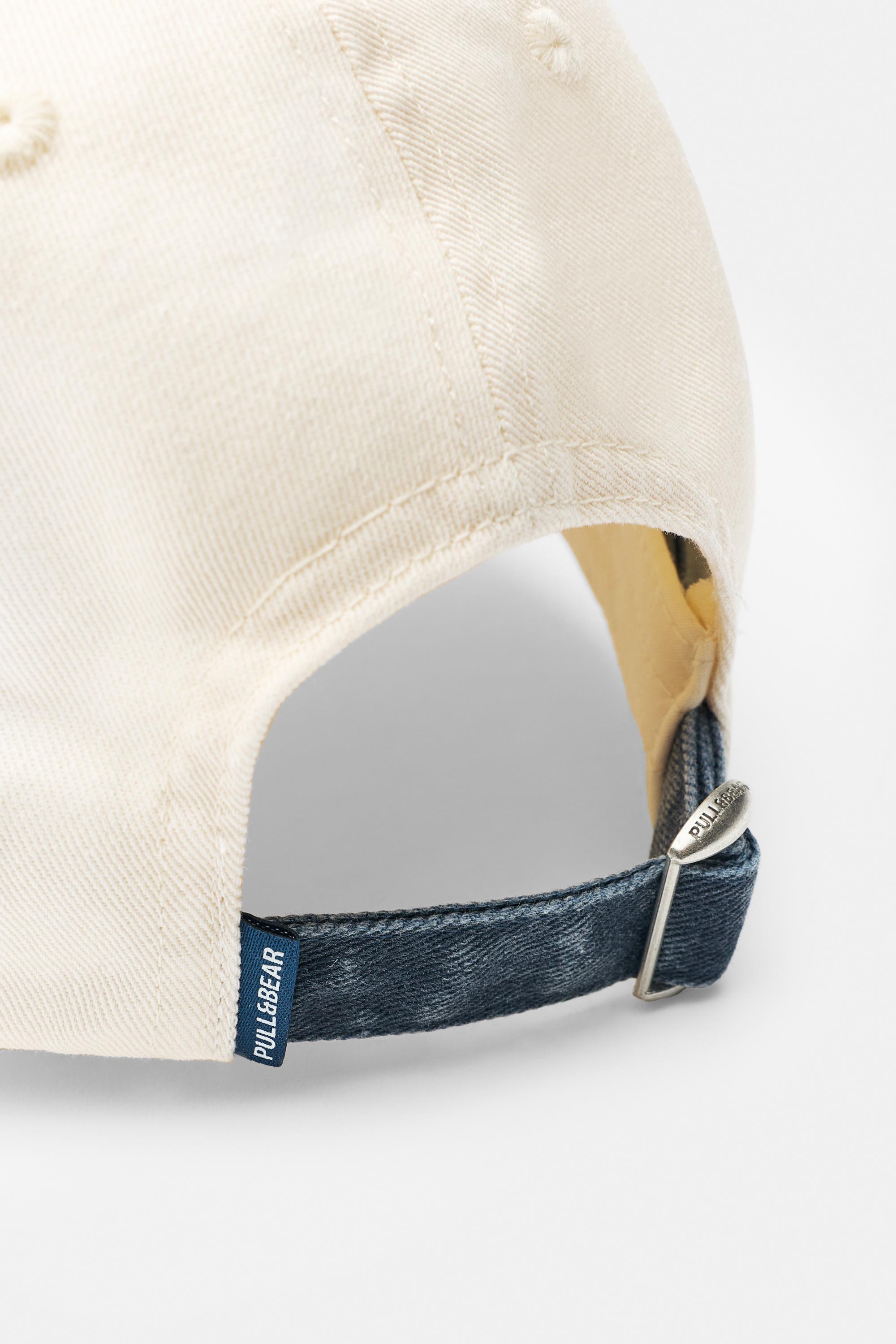 Na praia işlemeli şapka - Görsel 4