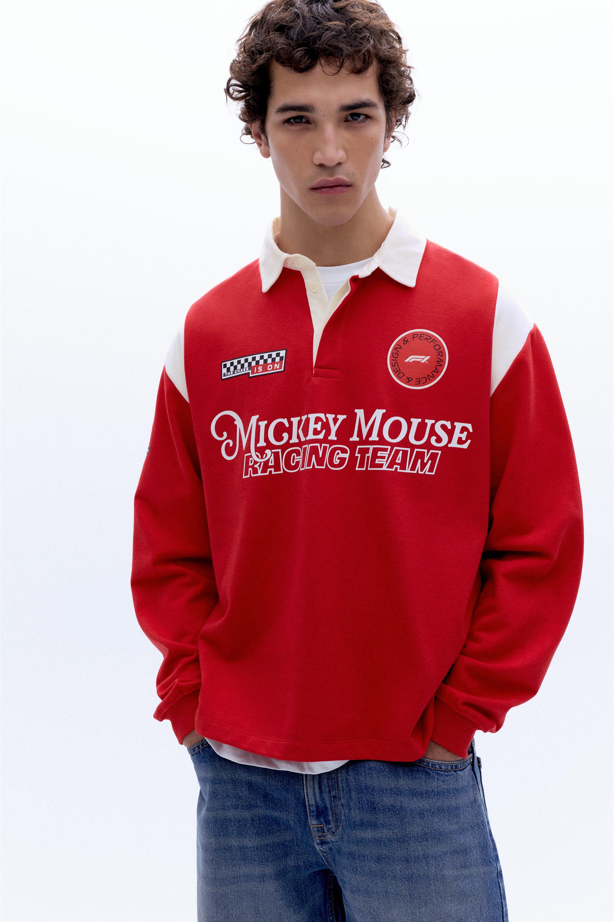 Polo manga larga Disney x F1