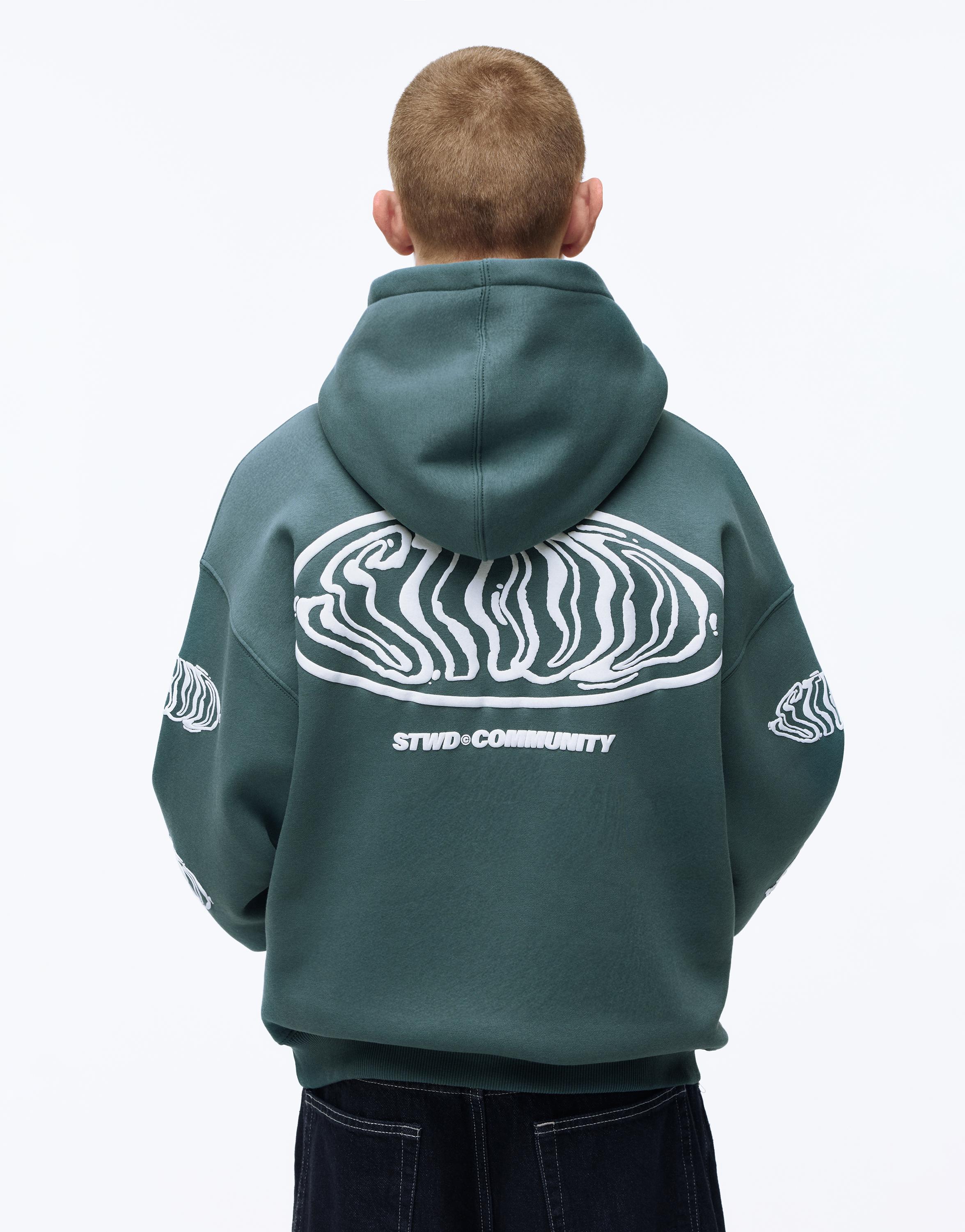 STWD Community kapüşonlu sweatshirt - Görsel 9