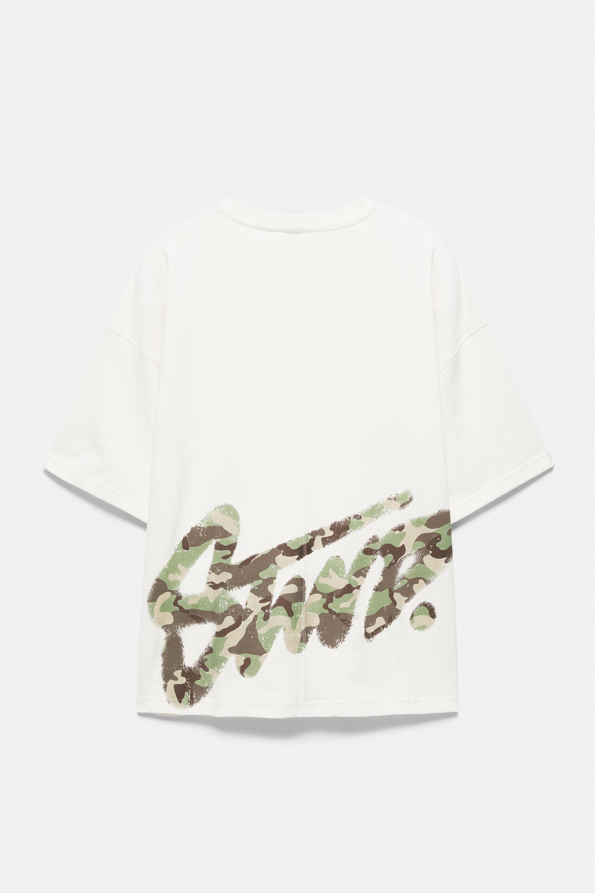 Oversize STWD T-shirt — Off white