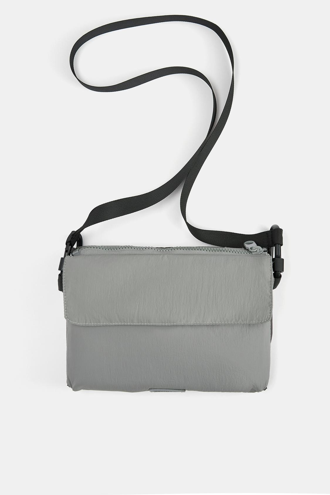 Convertible nylon messenger bag - pull&bear 
