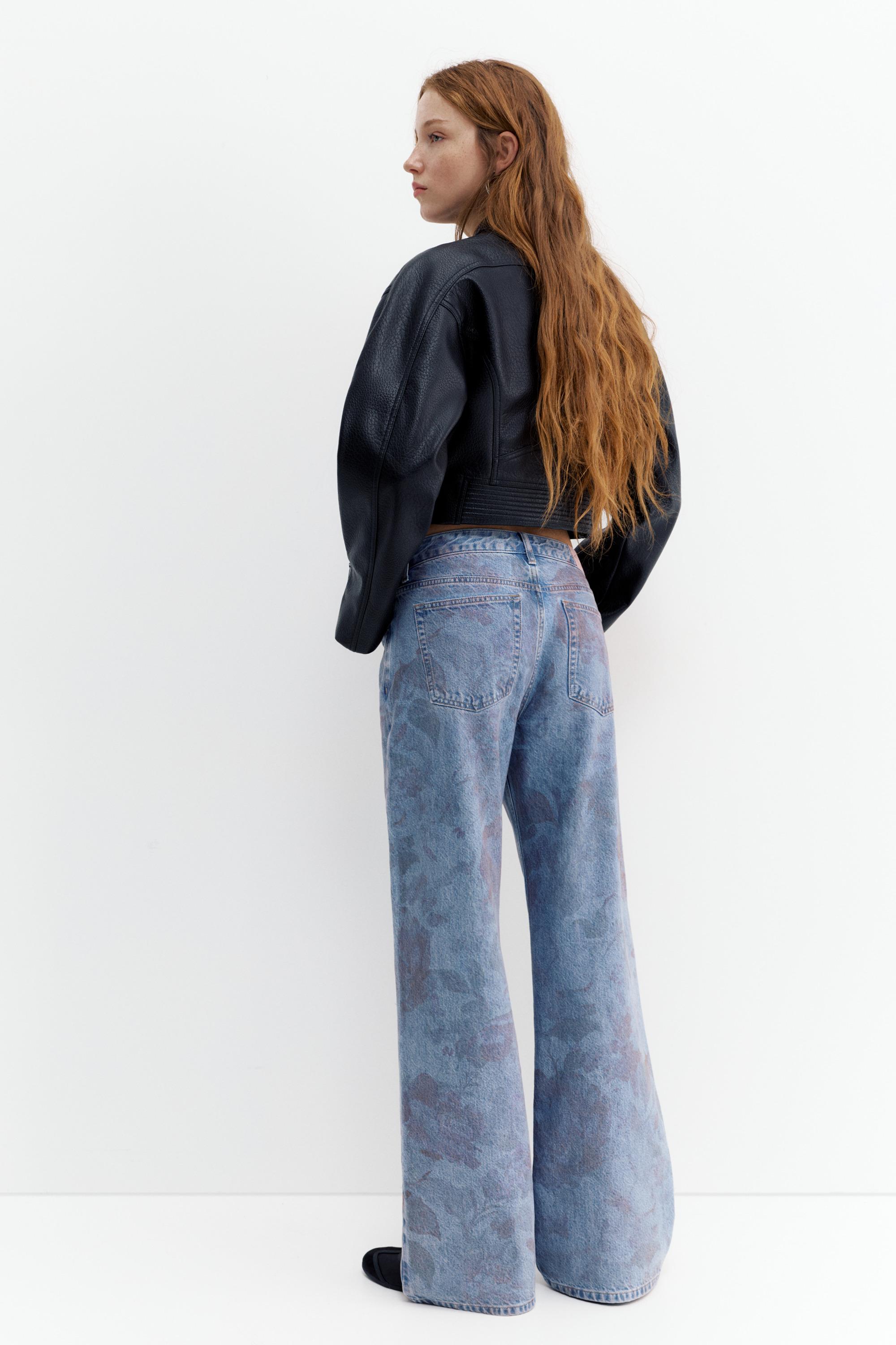 Çiçekli baggy jean - Görsel 18