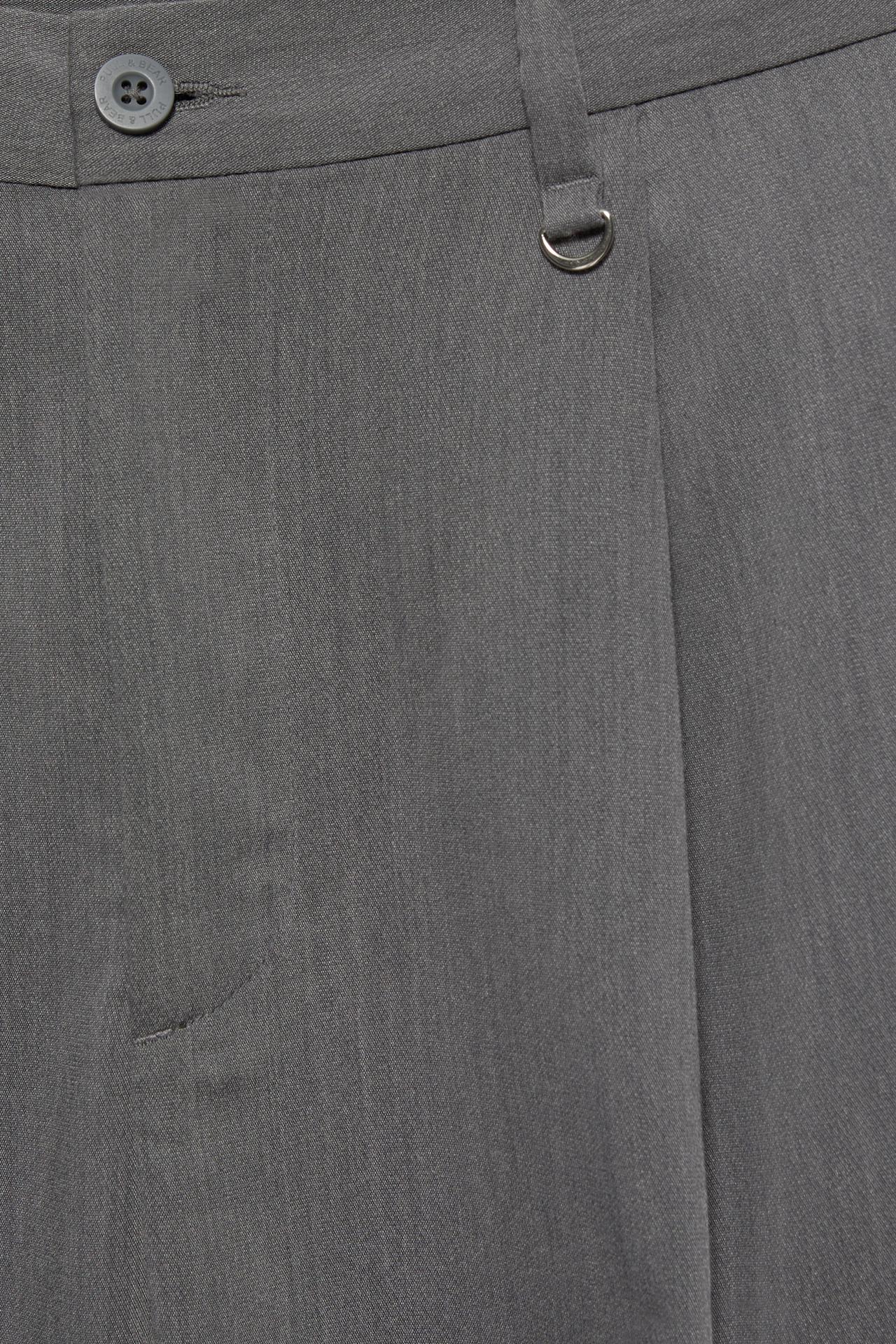 Tailored darted trousers — Grey