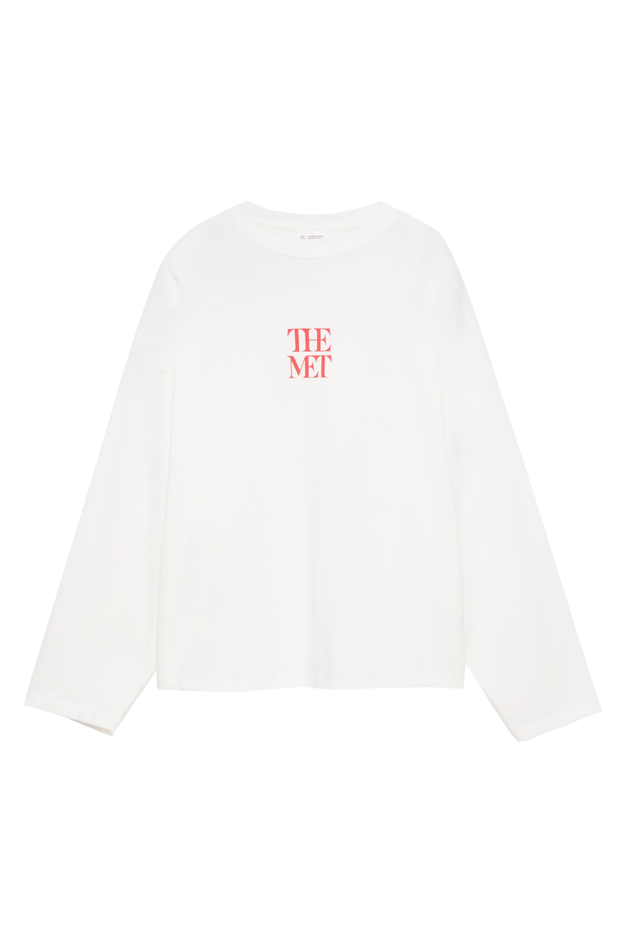 The Met beyaz t-shirt - Görsel 2