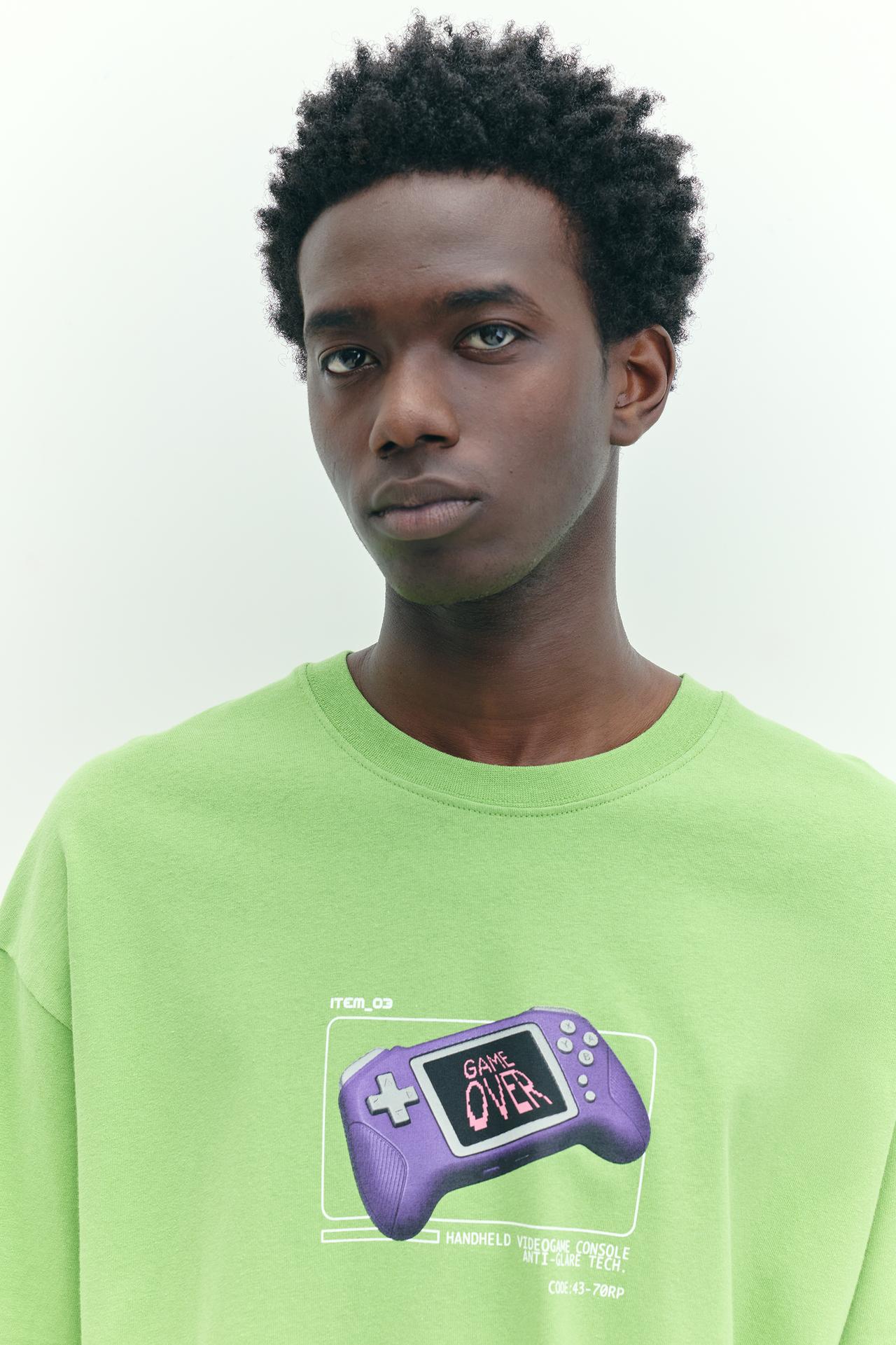 STWD controller graphic T-shirt — Green