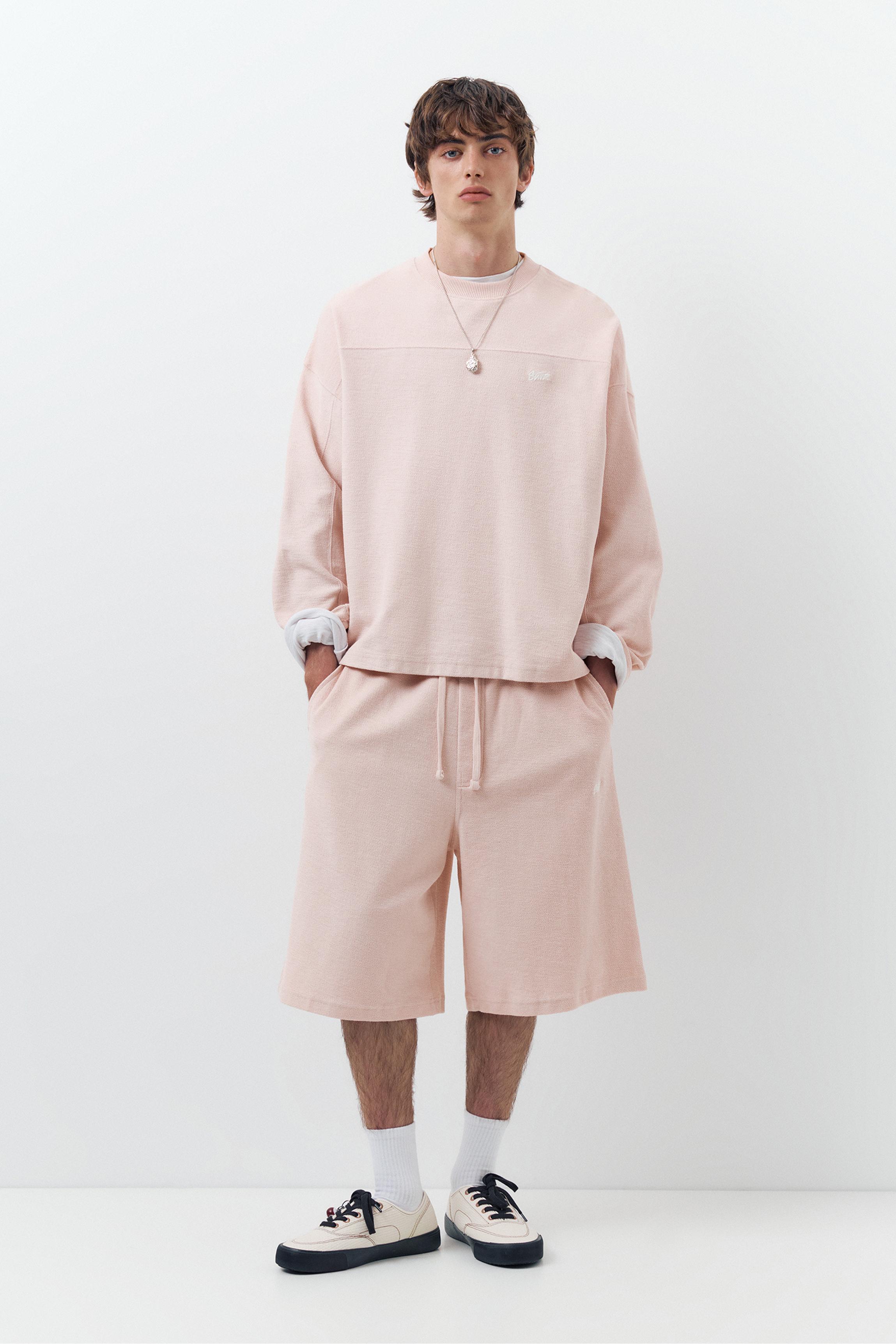 STWD Round Neck Sweatshirt — Pink