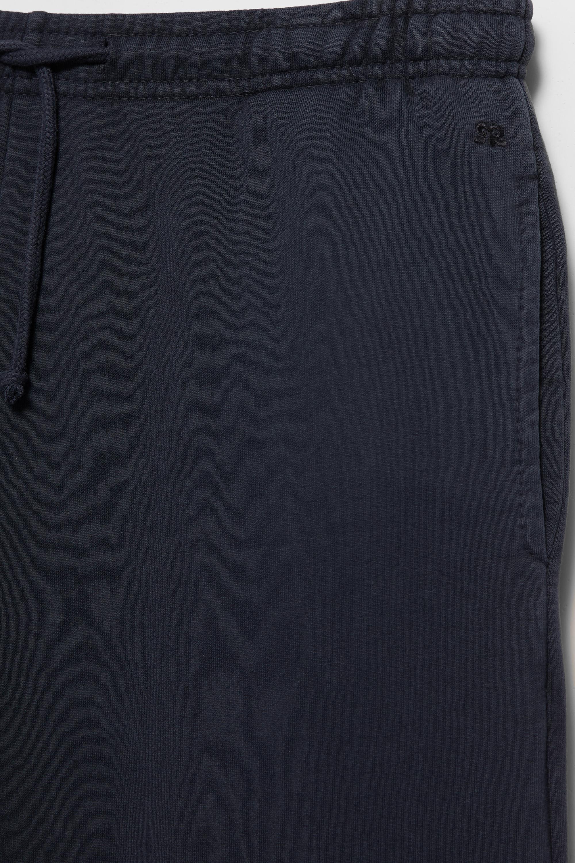 Wide-leg tracksuit bottoms — Navy