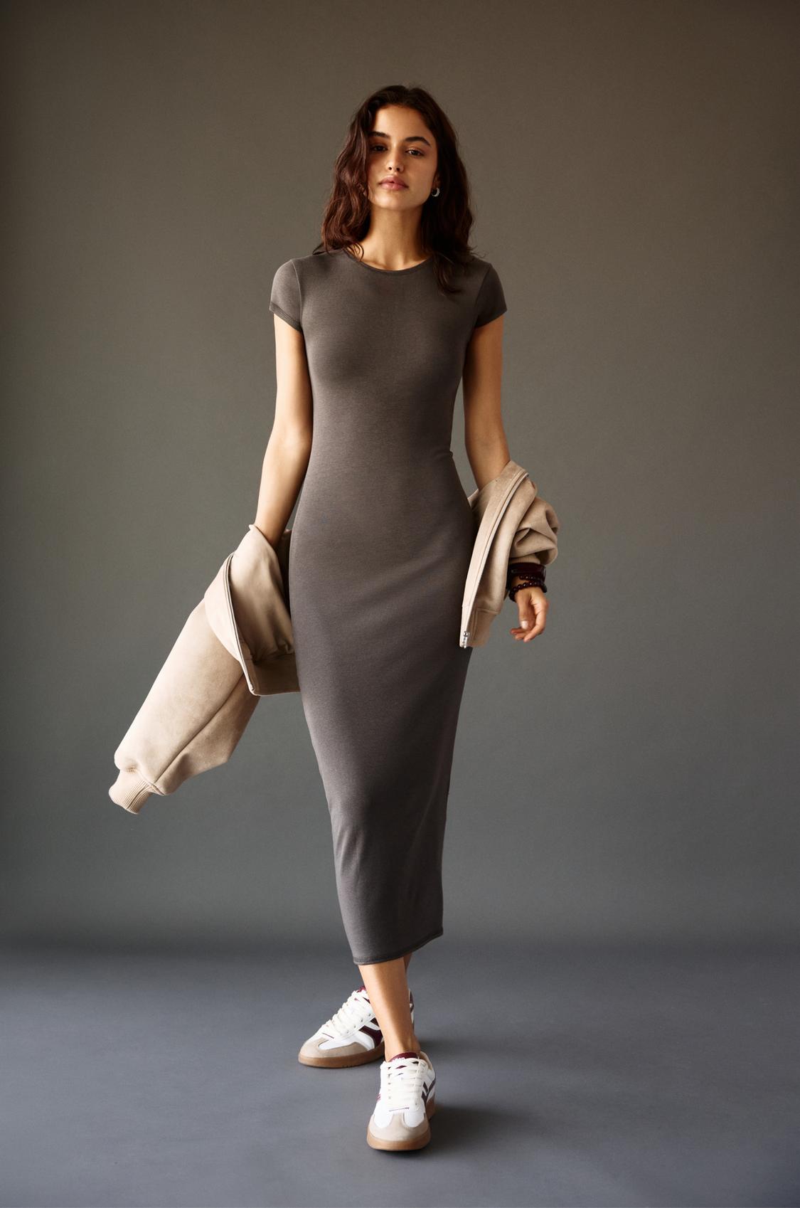 Pullandbear Pull And Bear EspaÃ±a Vestidos Top Lentejuelas Pull