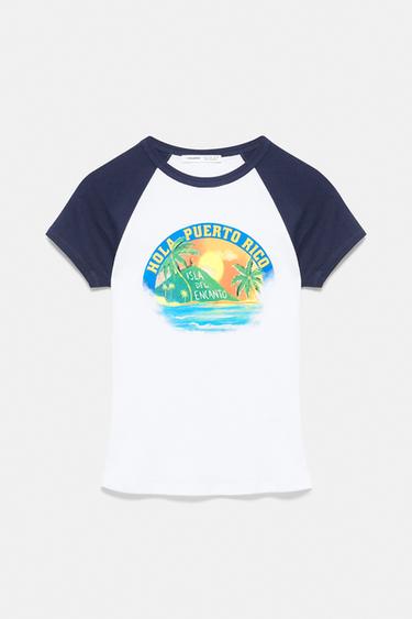 Puerto Rico graphic T-shirt — White 6