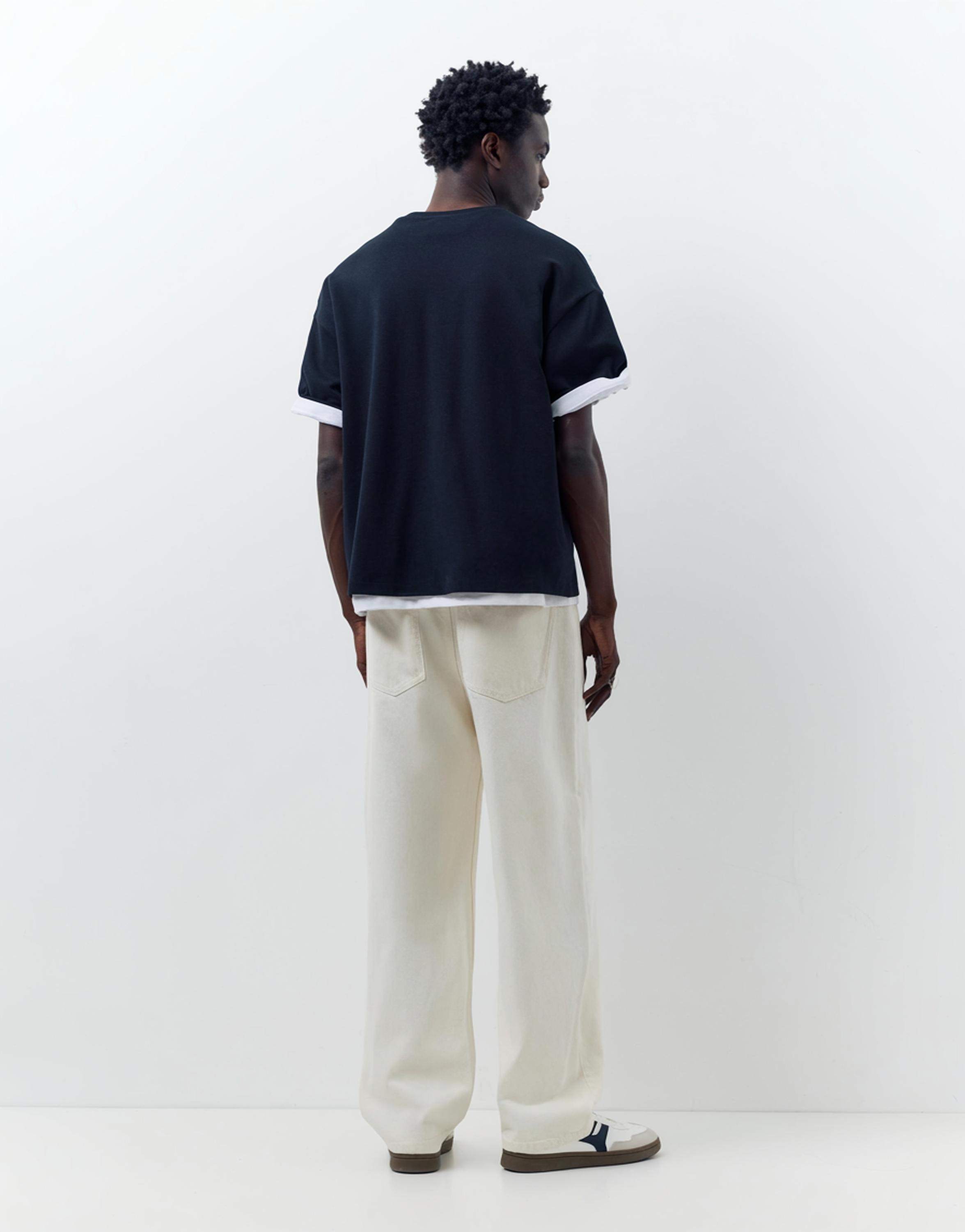 Baggy jeans — White