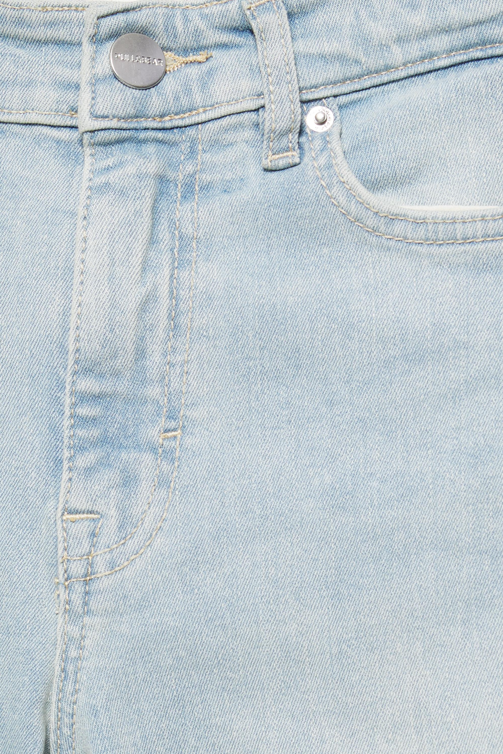 Skinny flared jeans — Sky blue