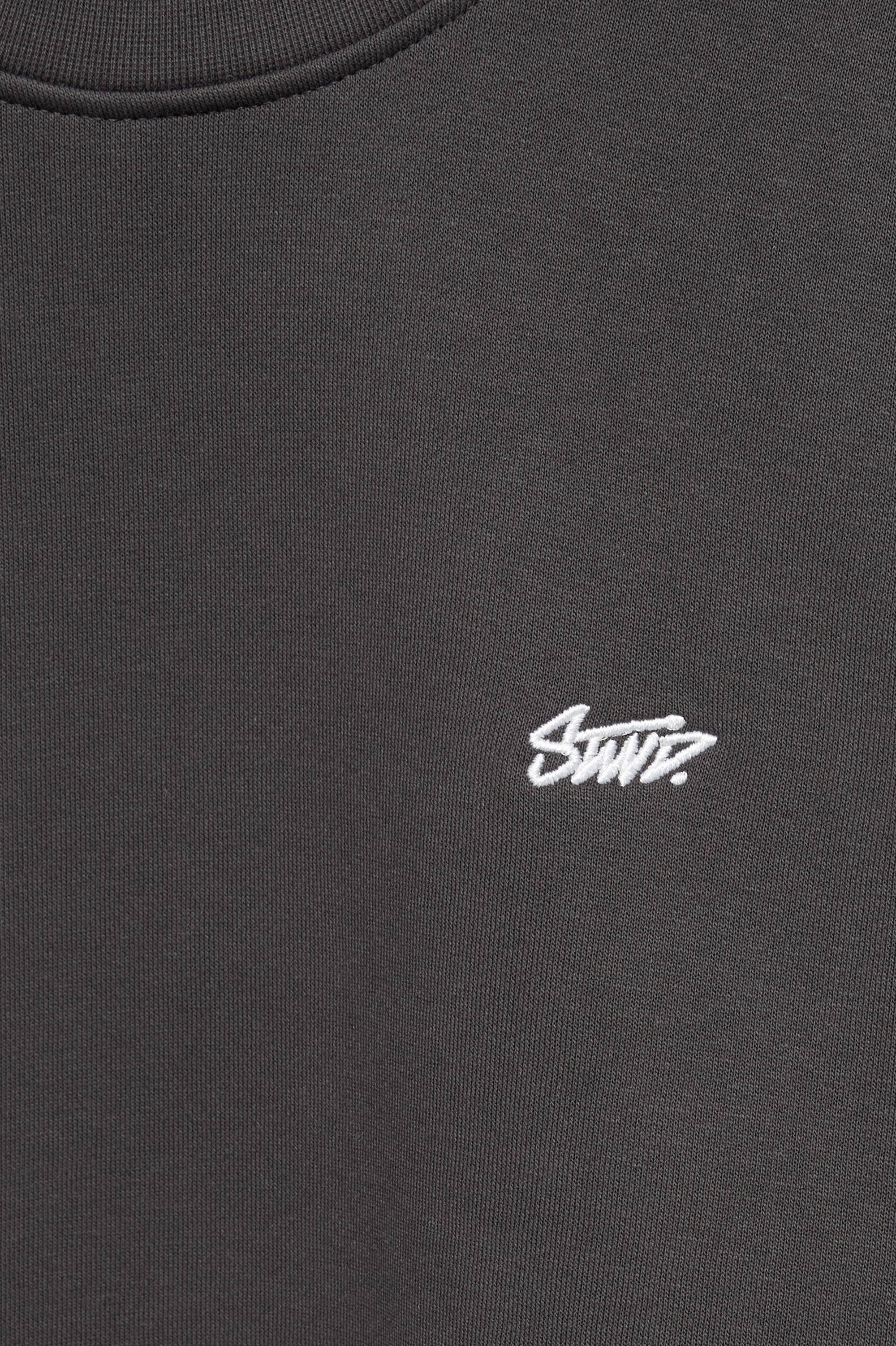 STWD boxy sweatshirt — Anthracite grey