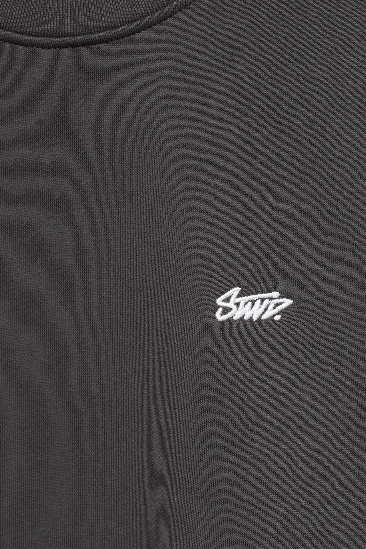 STWD boxy sweatshirt — Anthracite grey
