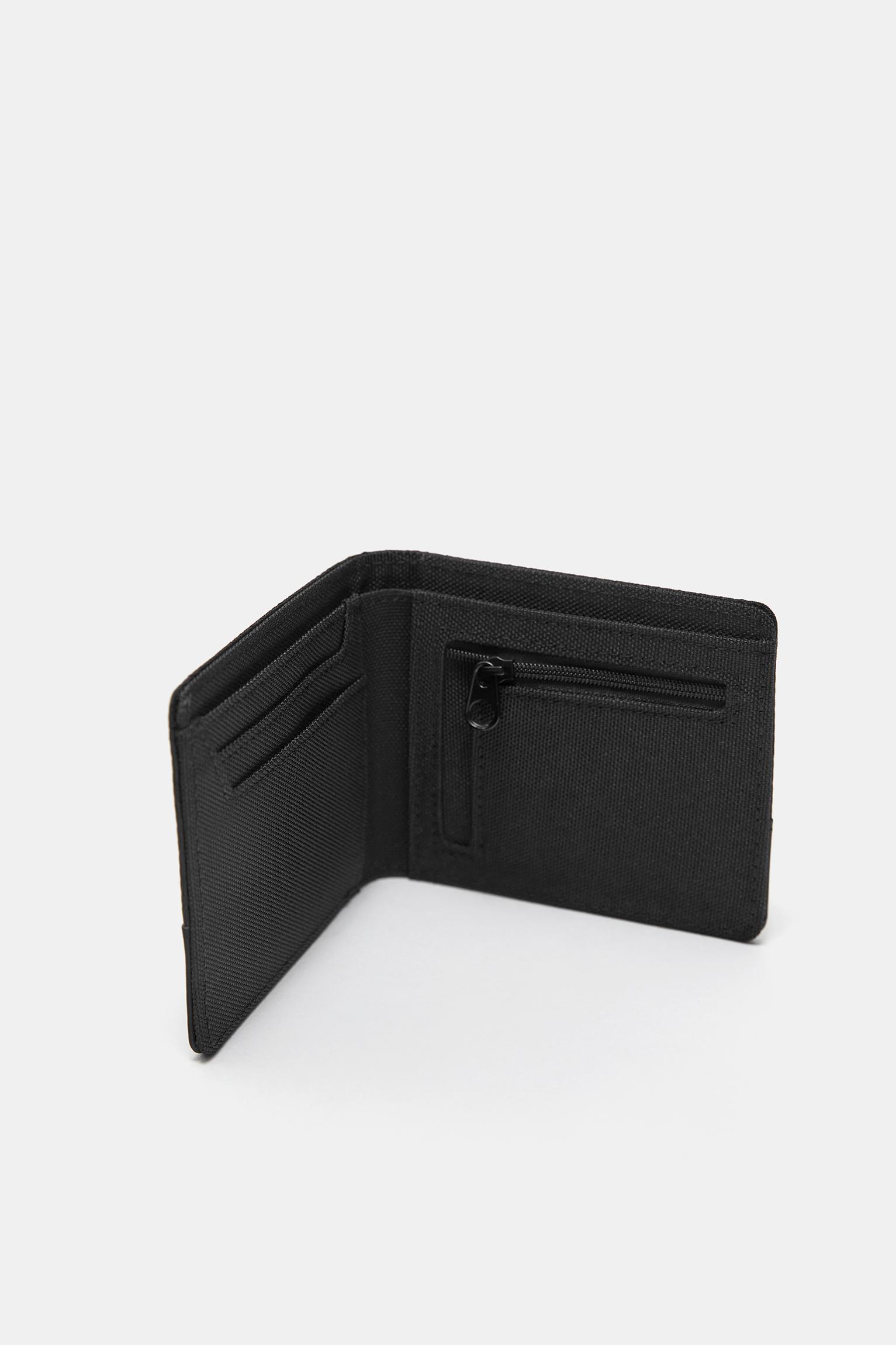 STWD naylon kabartmalı cüzdan - Görsel 10