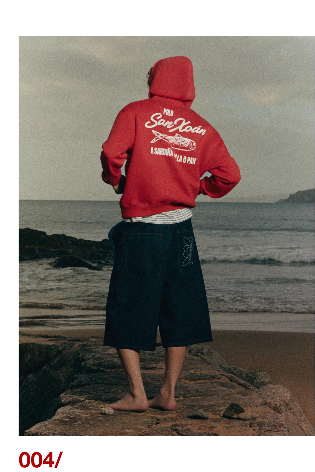 San Xoán hoodie — Red