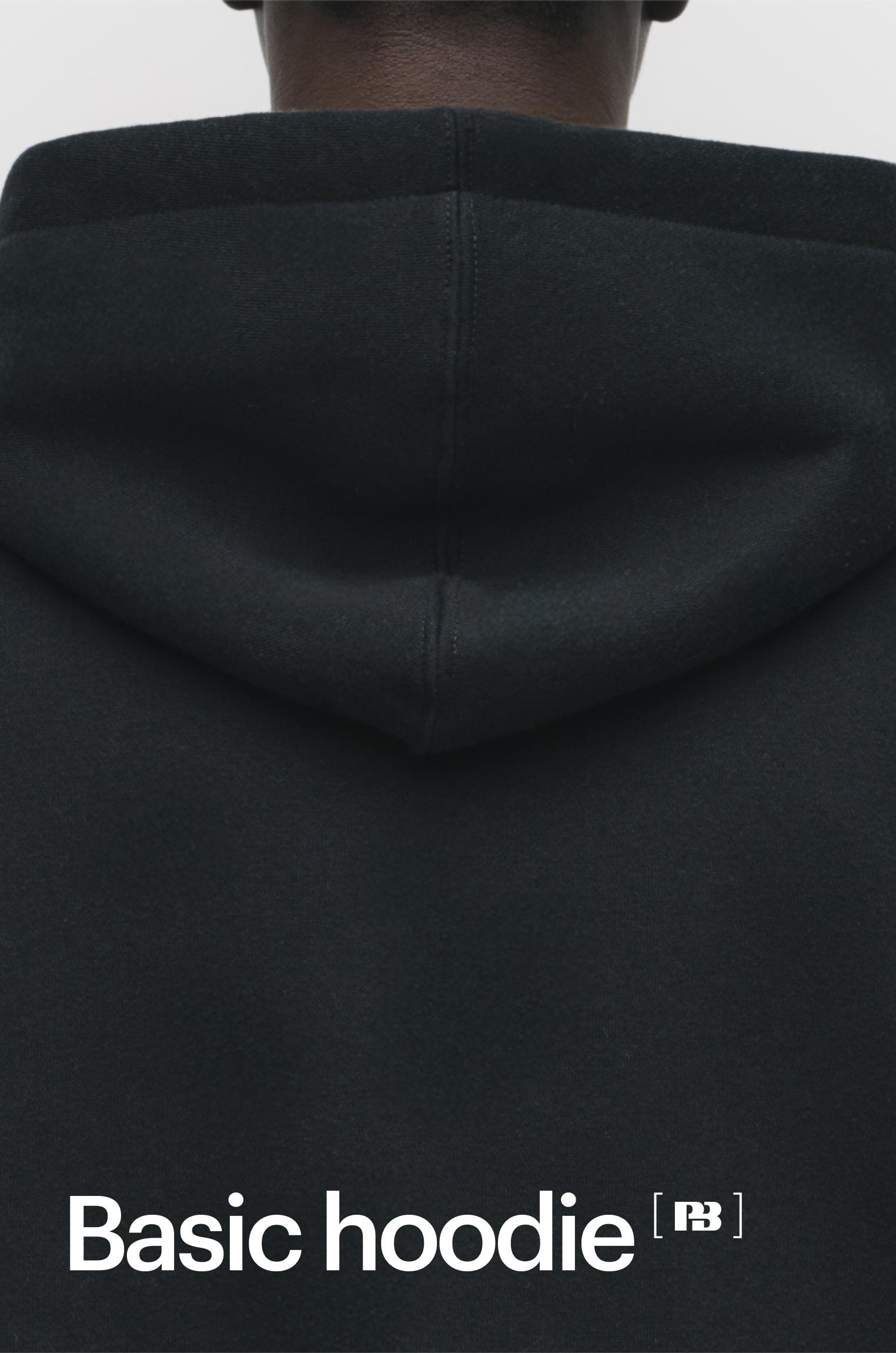 Basic kapüşonlu sweatshirt - Görsel 125