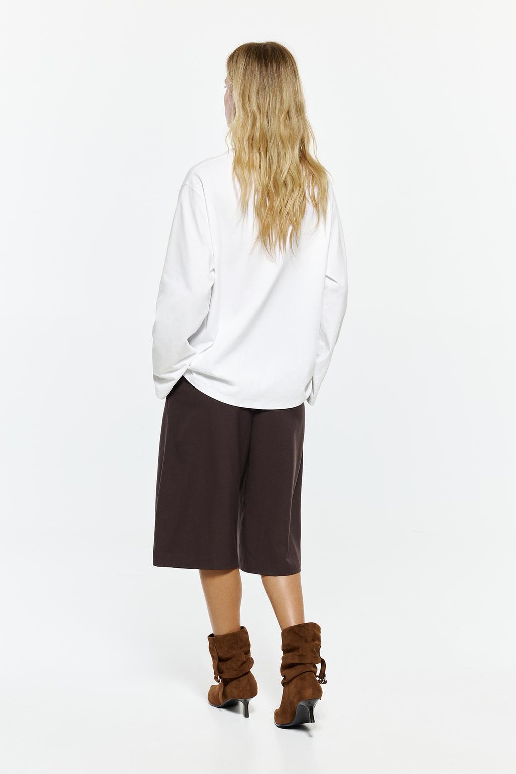 Oversize long sleeve T-shirt