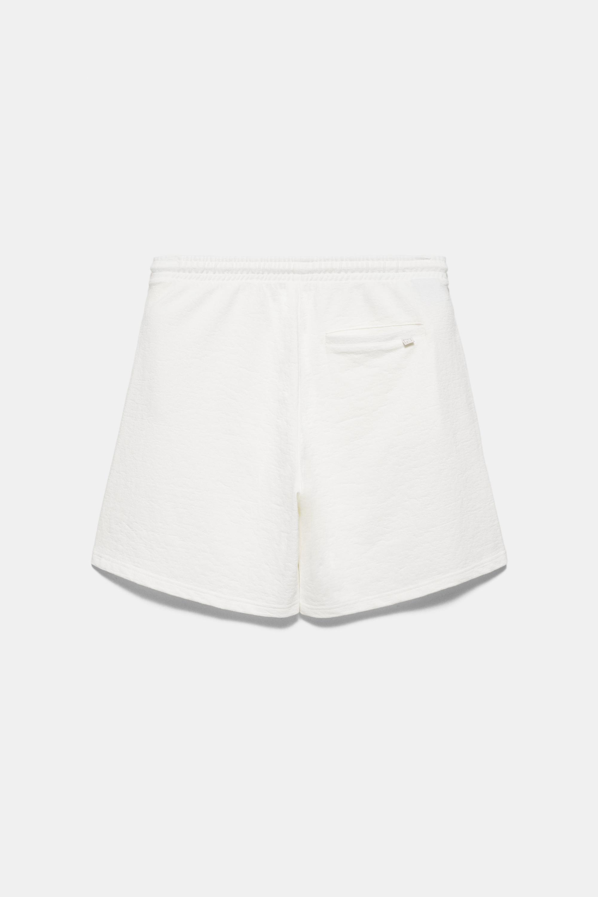 Kumaş dokulu jogger bermuda