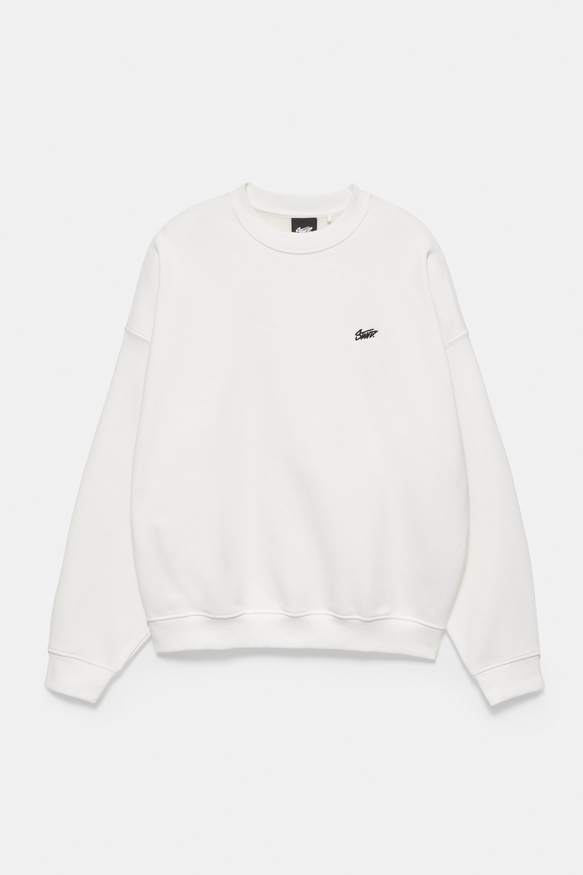 STWD boxy sweatshirt — Off white