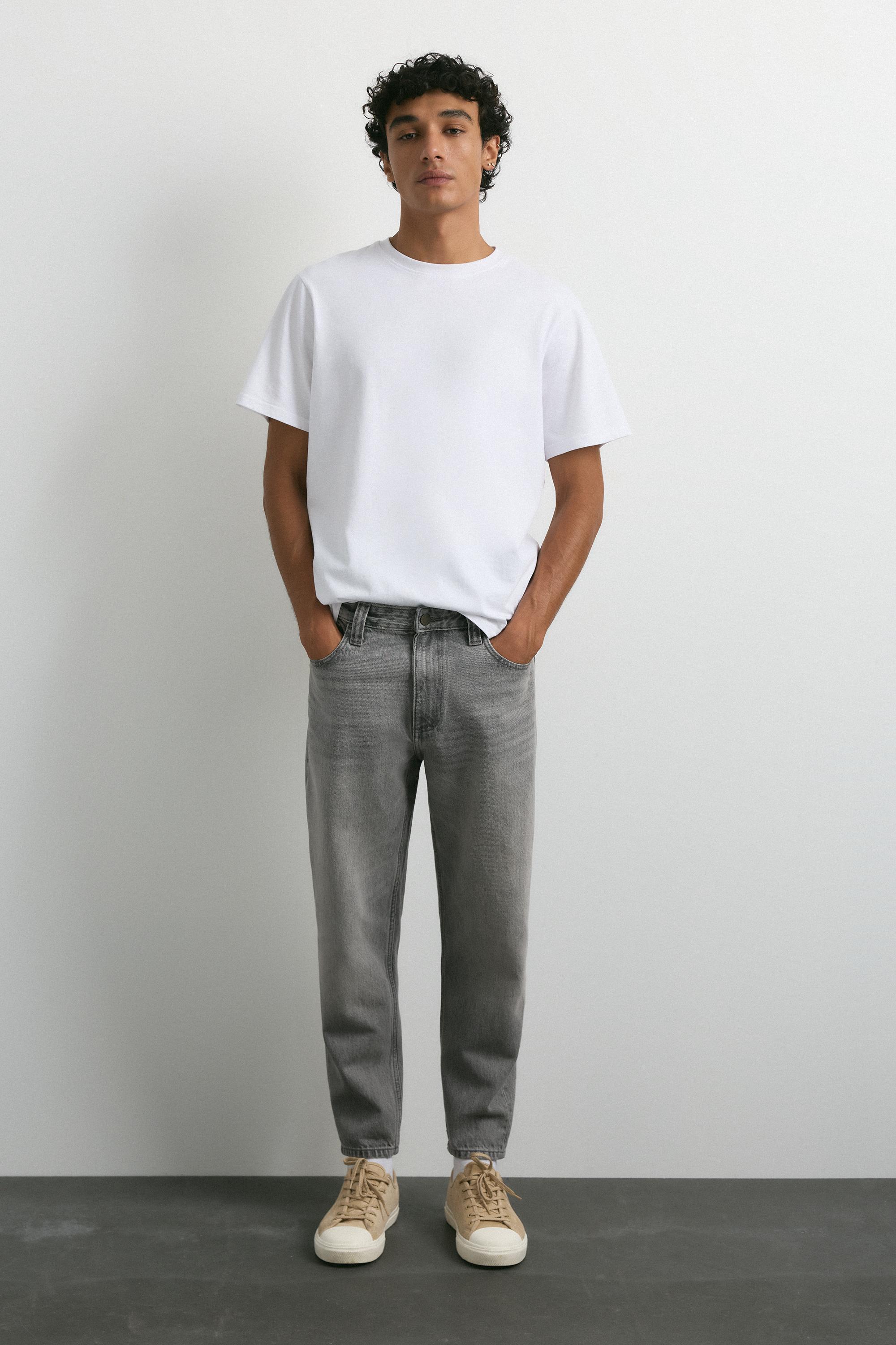 Standard jeans — Pale grey