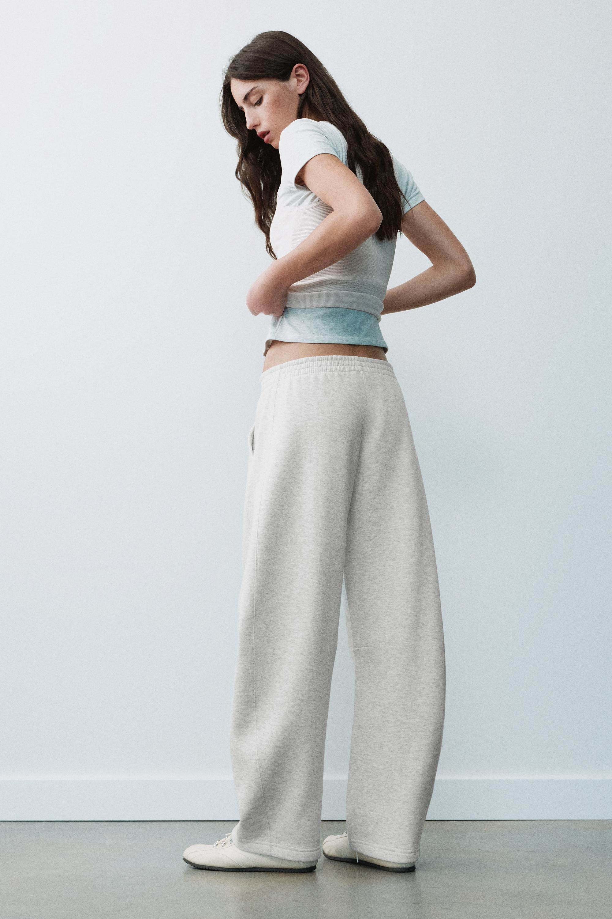 Pull&Bear Barrel kesim jogger pantolon görsel 5