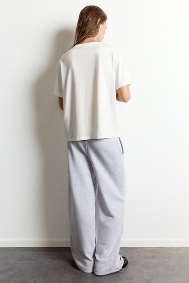 Oversize text T-shirt — Ice 4