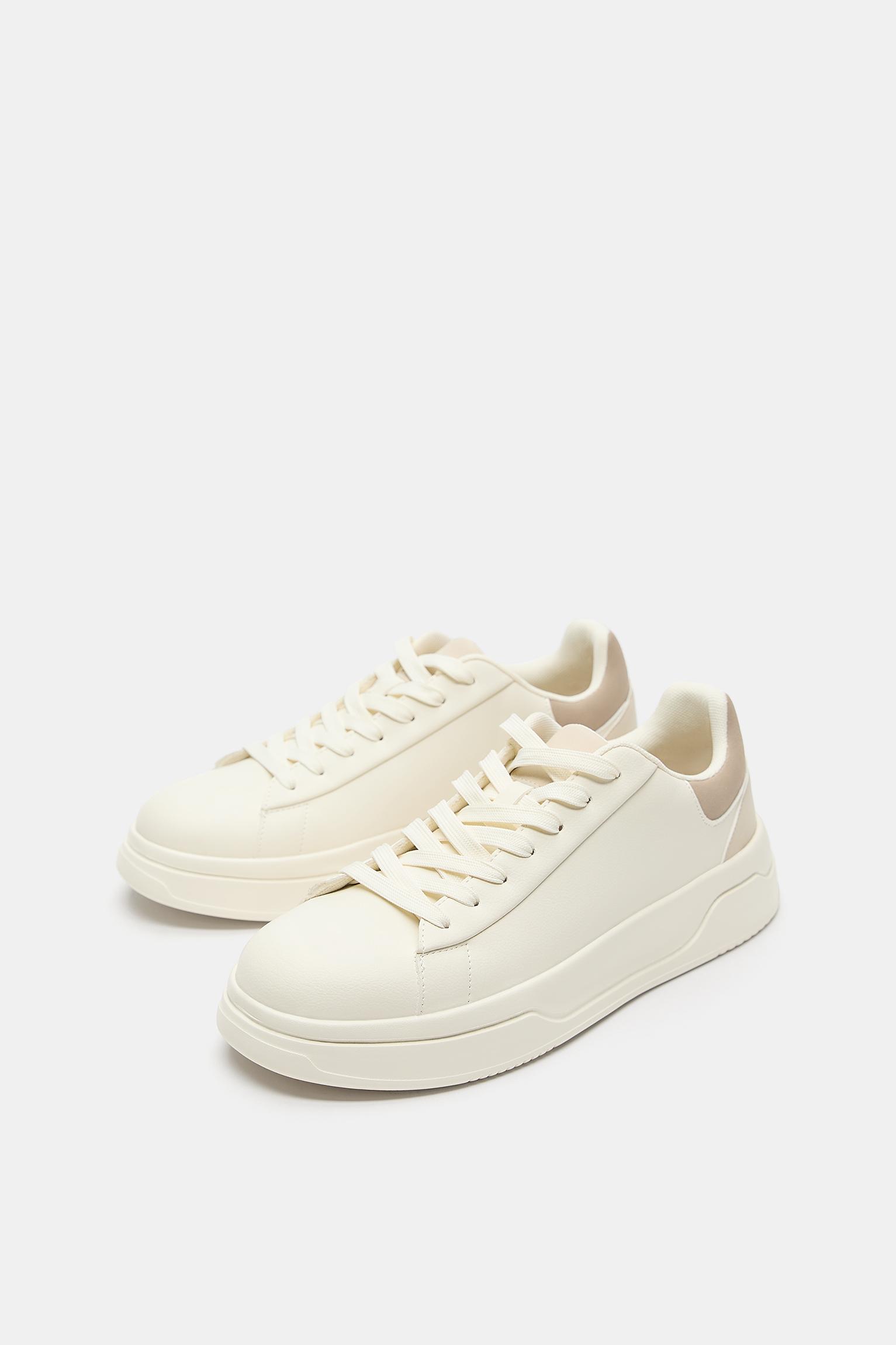 Chunky trainers — Ecru
