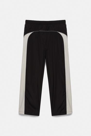 STWD panelled joggers — Black 9