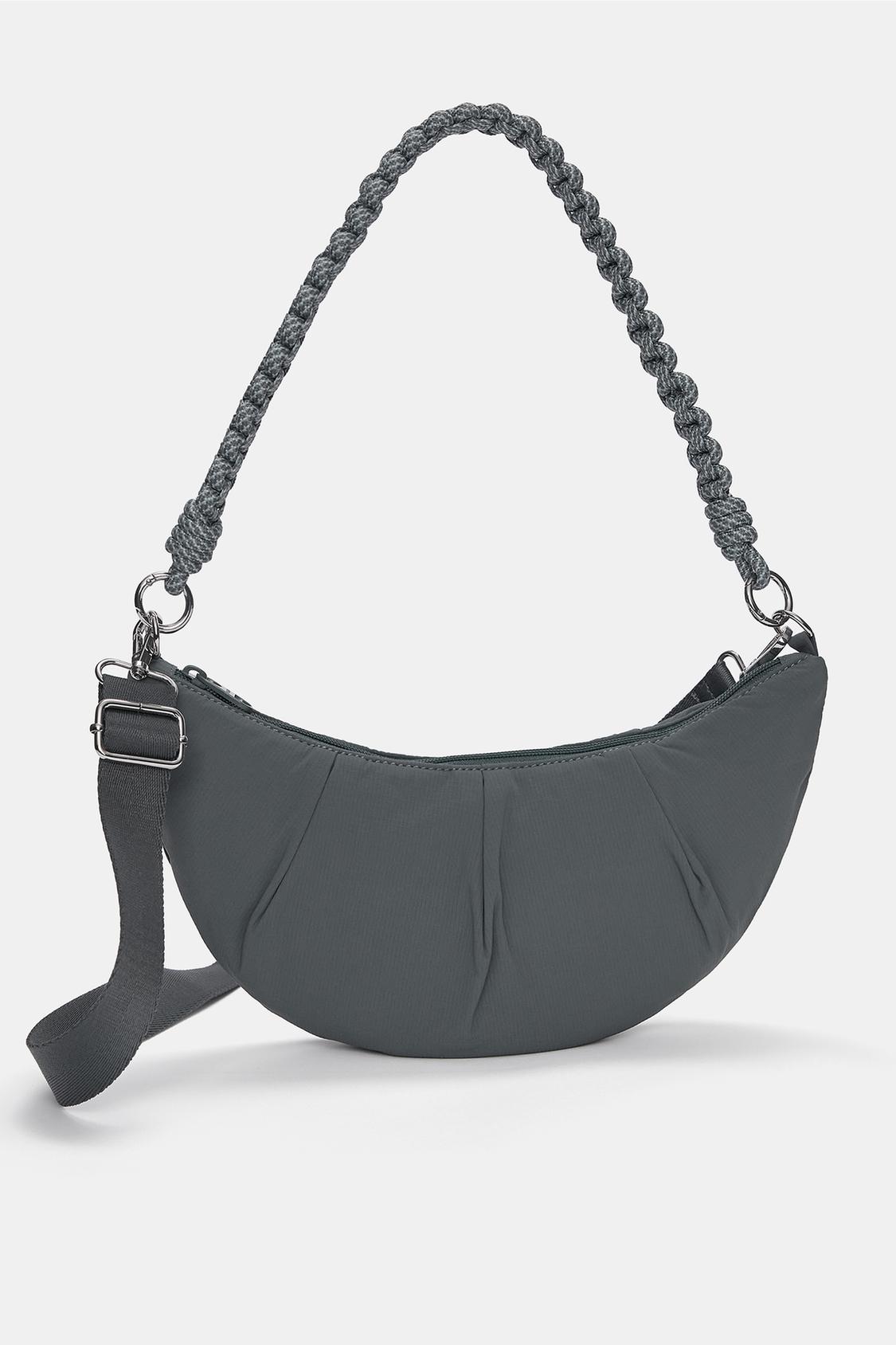 Half-moon cord shoulder bag - pull&bear 
