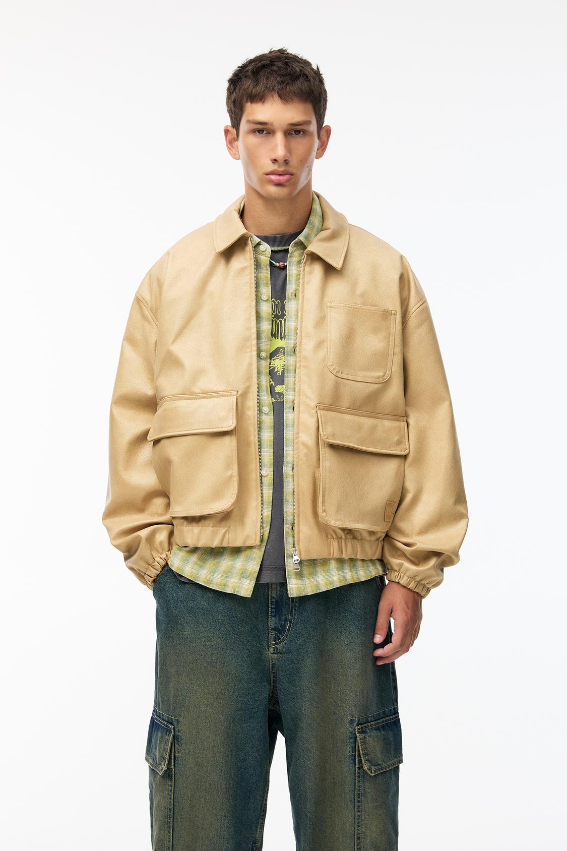 Giubbotto Imbottito Pull And Bear Uomo Giacche Bordeaux Giubbotto