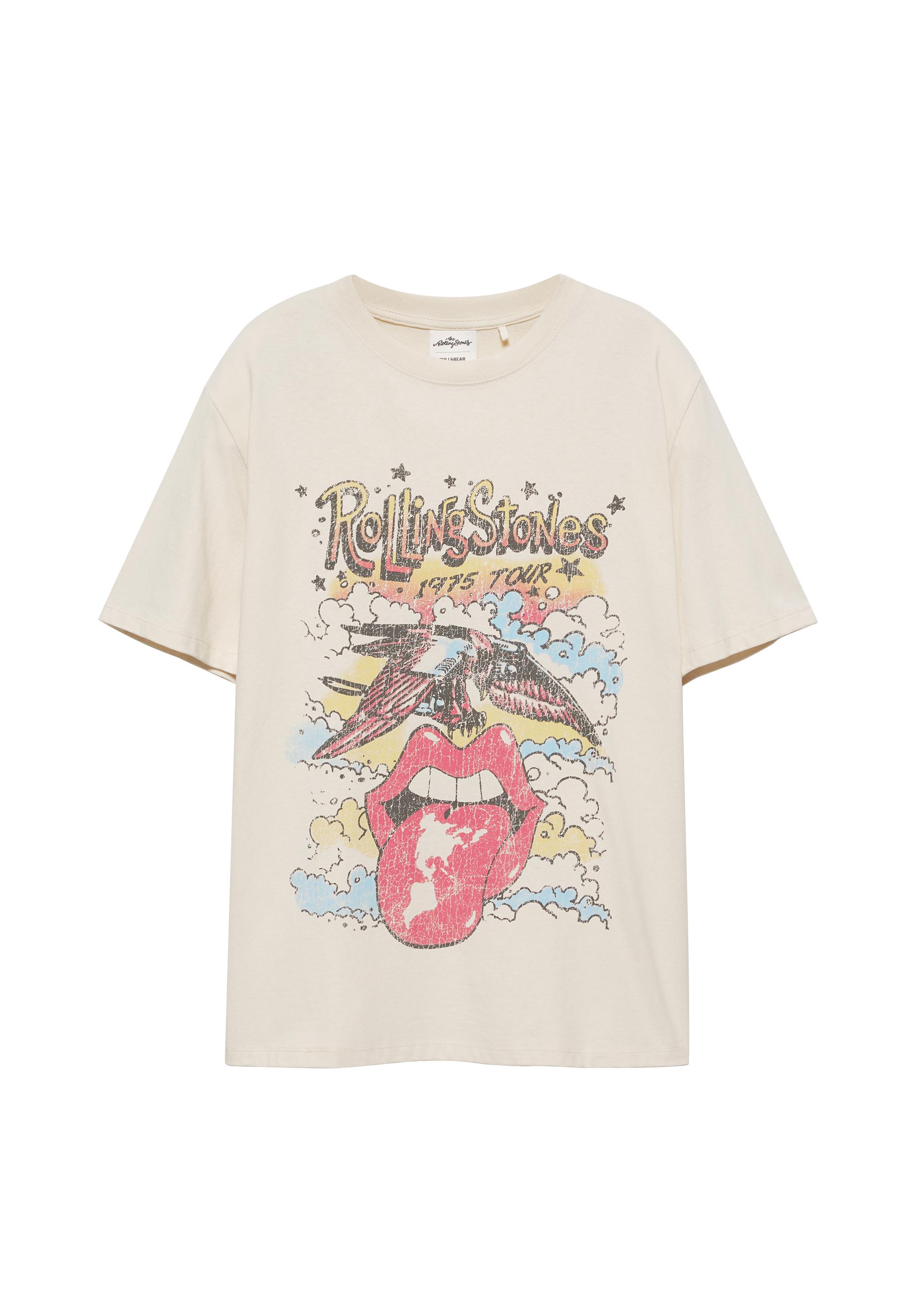 Rolling Stones T-shirt — Off white