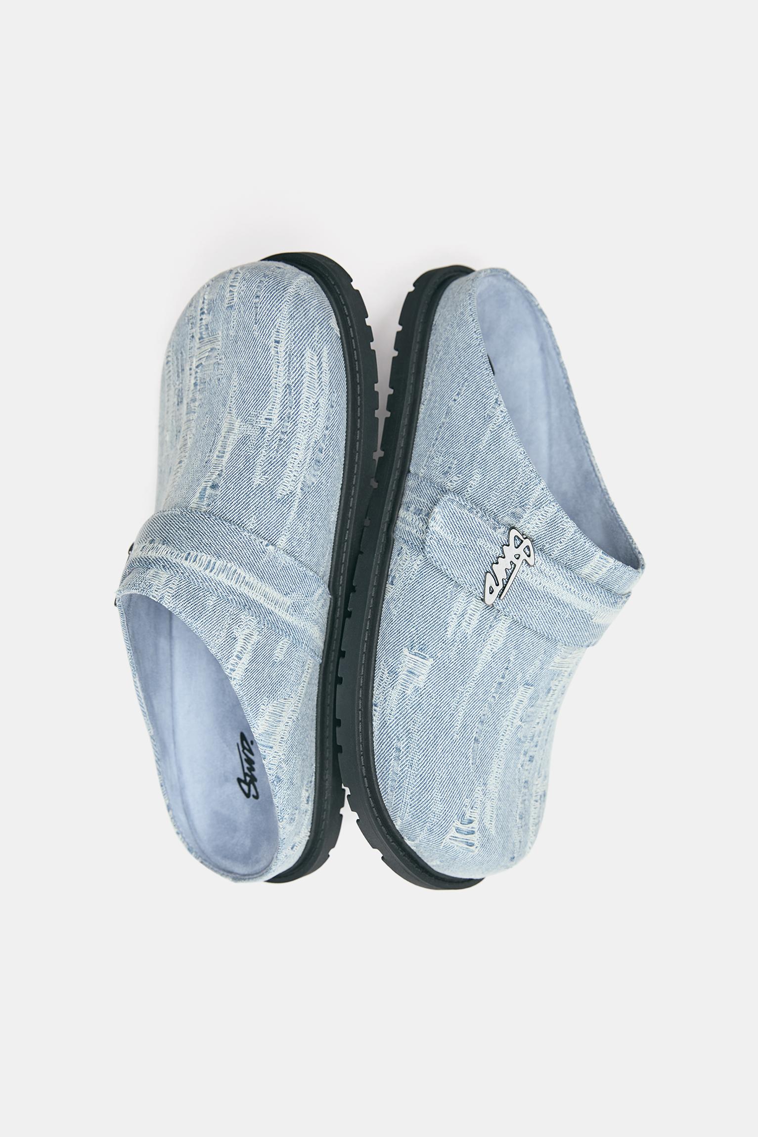 STWD denim clogs — Blue