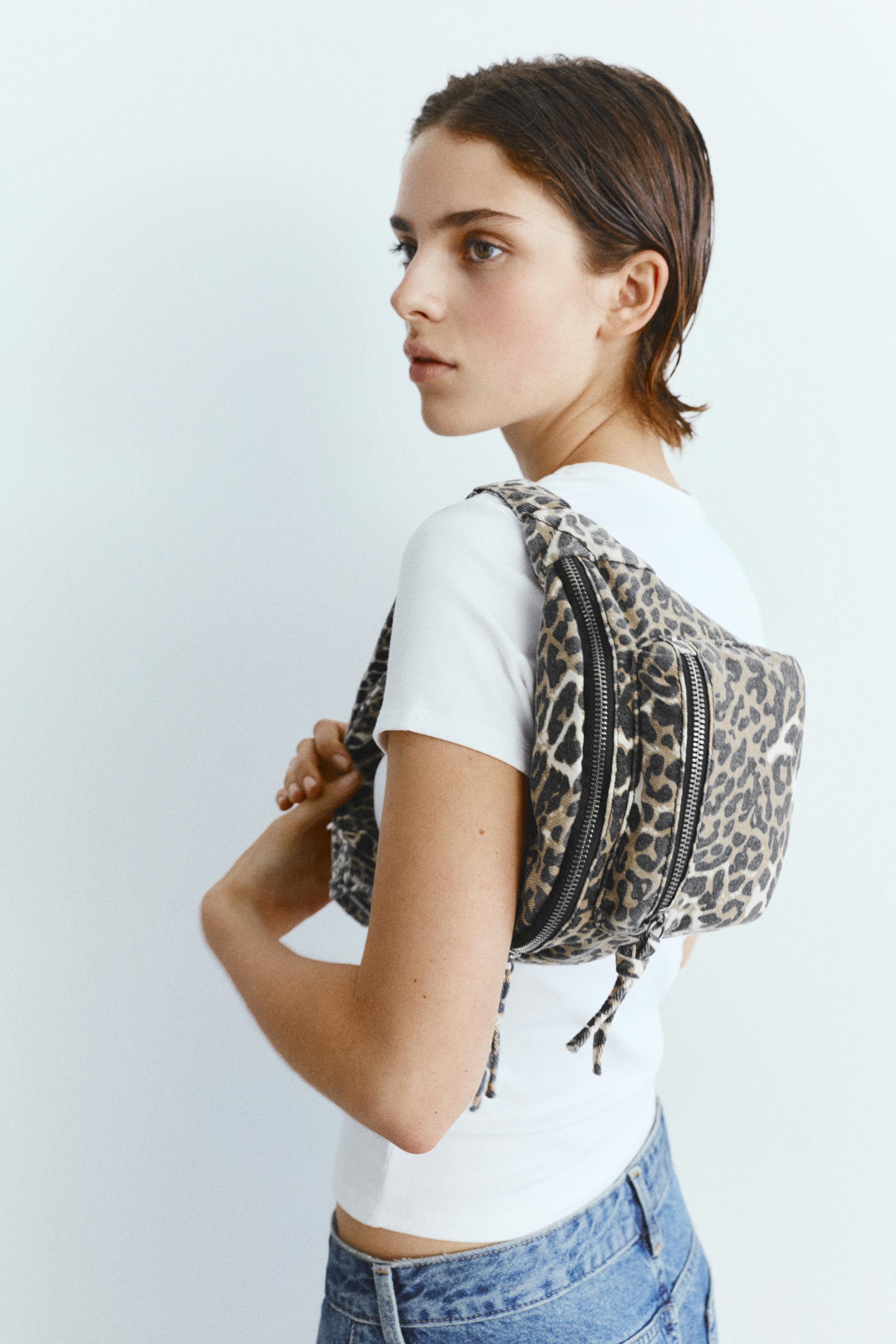 Leopard print belt bag — Leopard