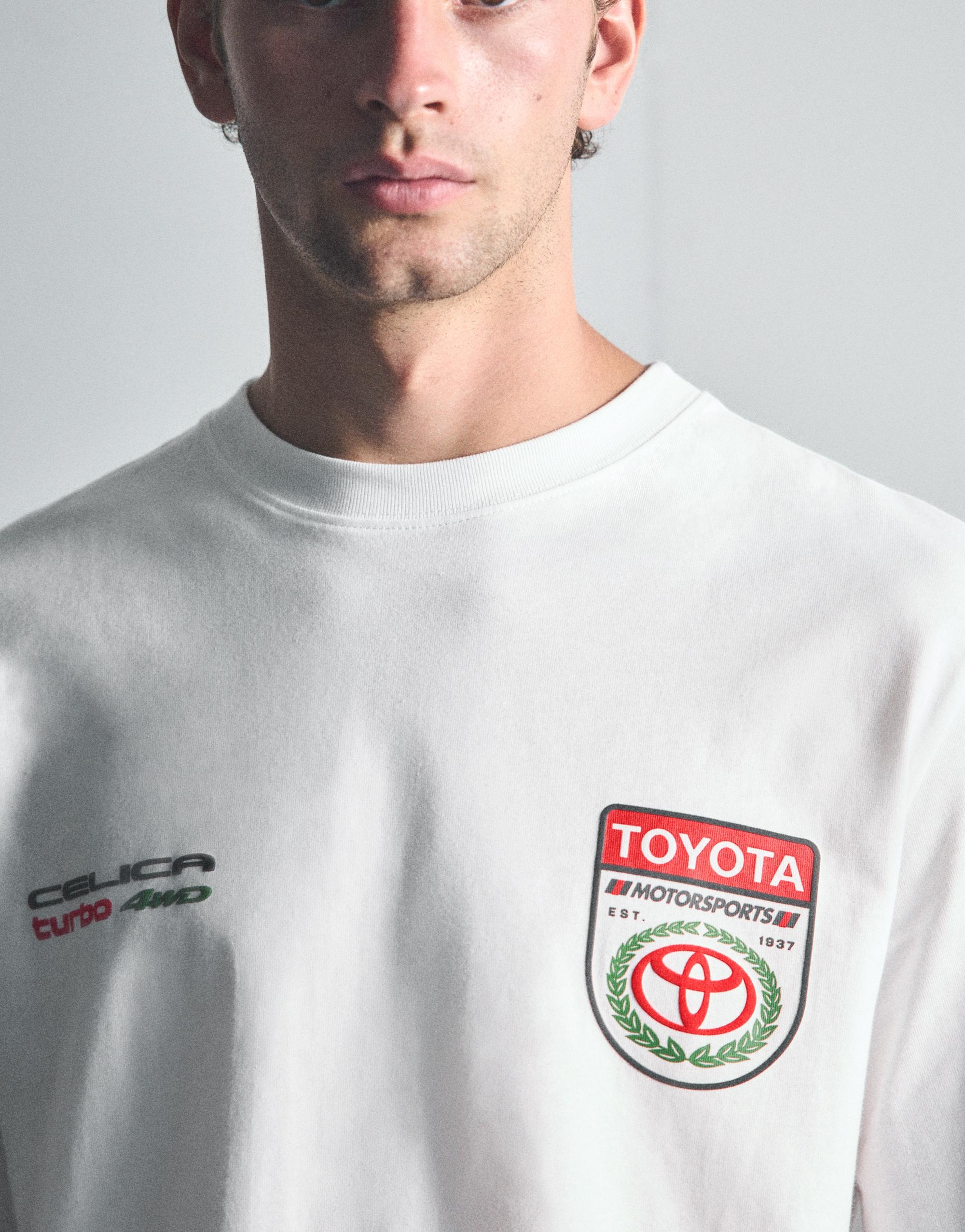Regular fit Toyota T-shirt — Off white