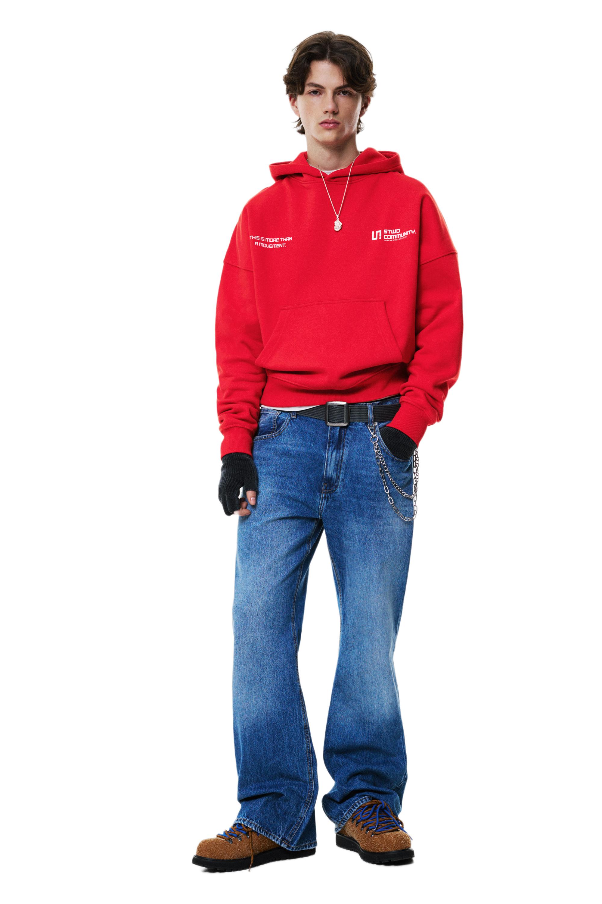 STWD kapüşonlu sweatshirt - Görsel 53