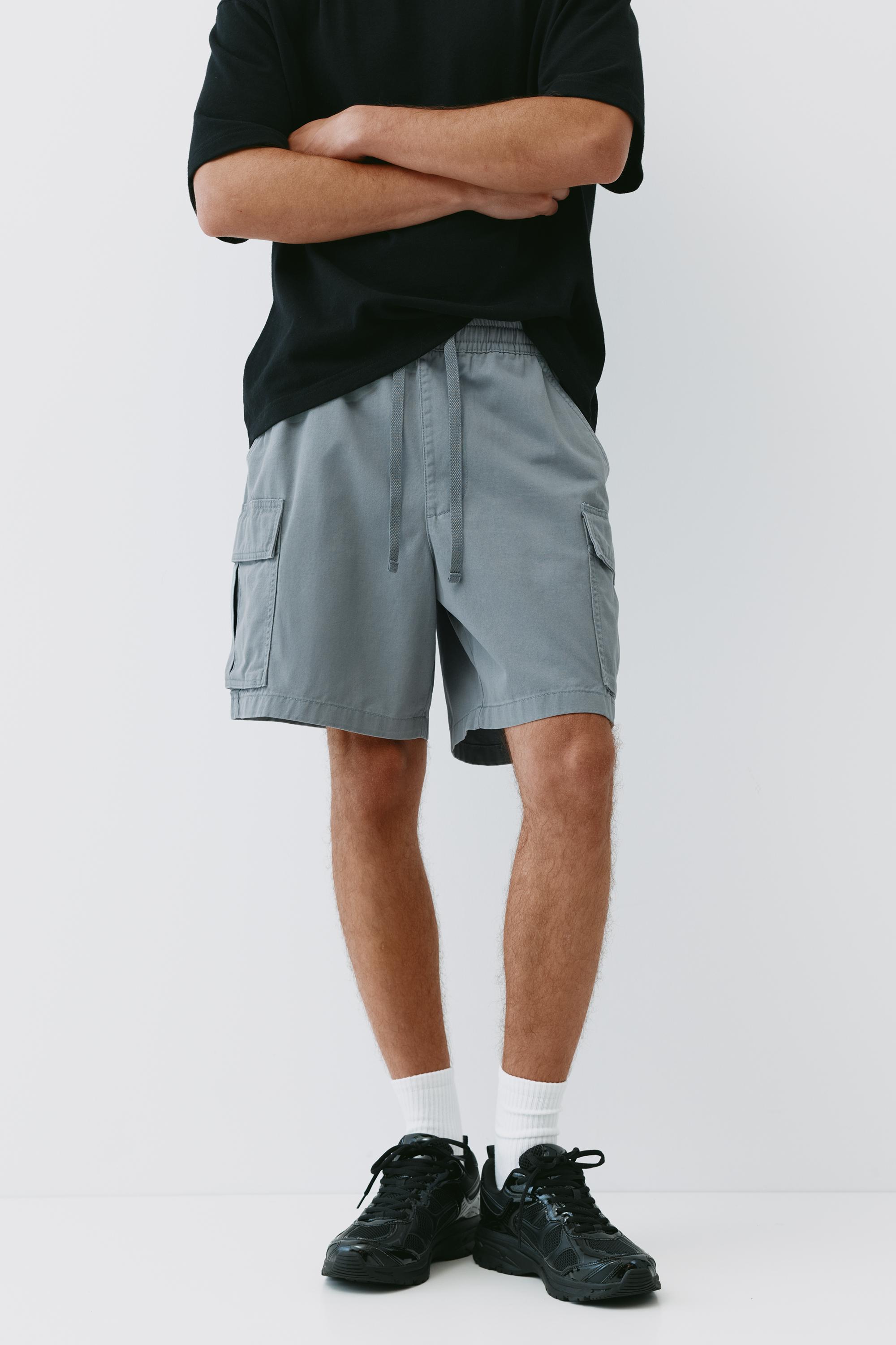 Cargo Bermuda shorts — Grey