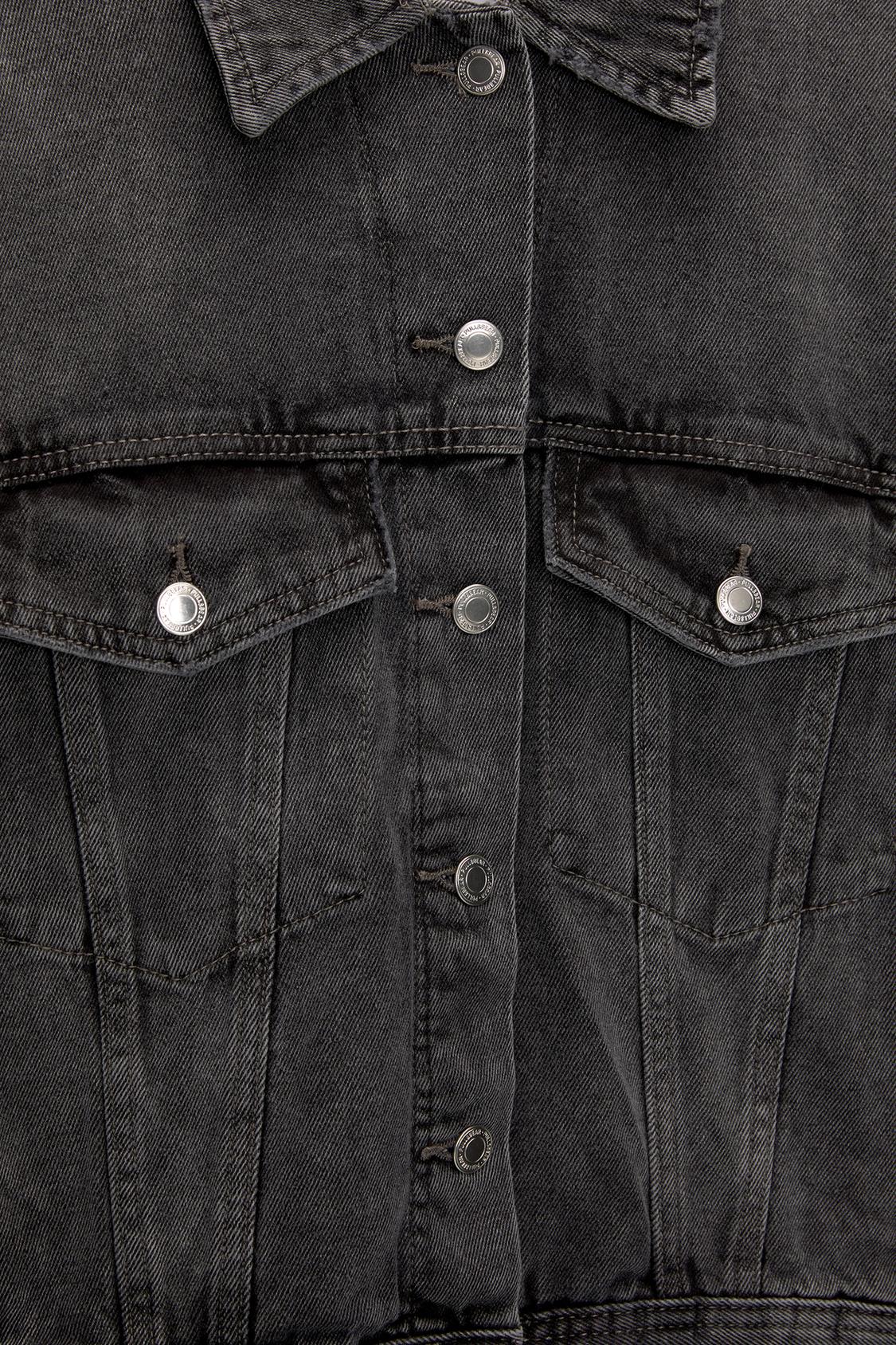 Basic-Jeansjacke - PULL&BEAR 