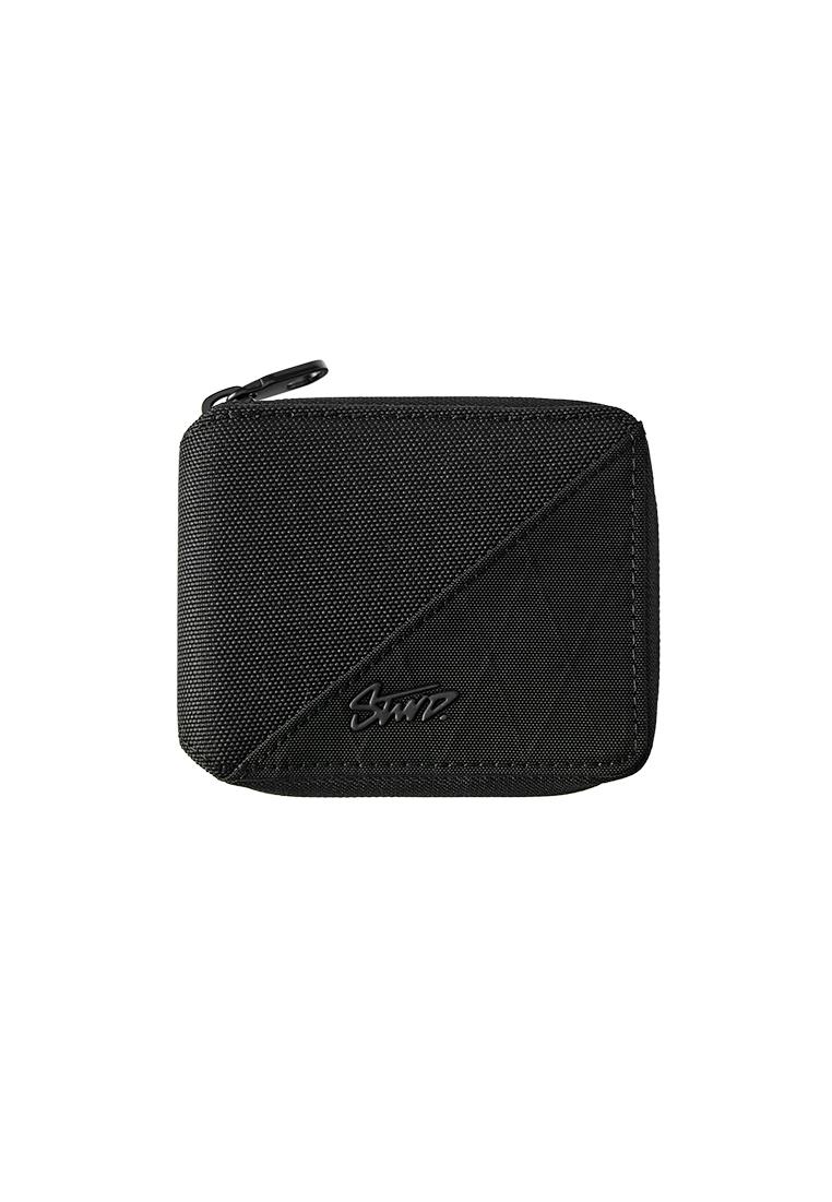 STWD nylon wallet — Black